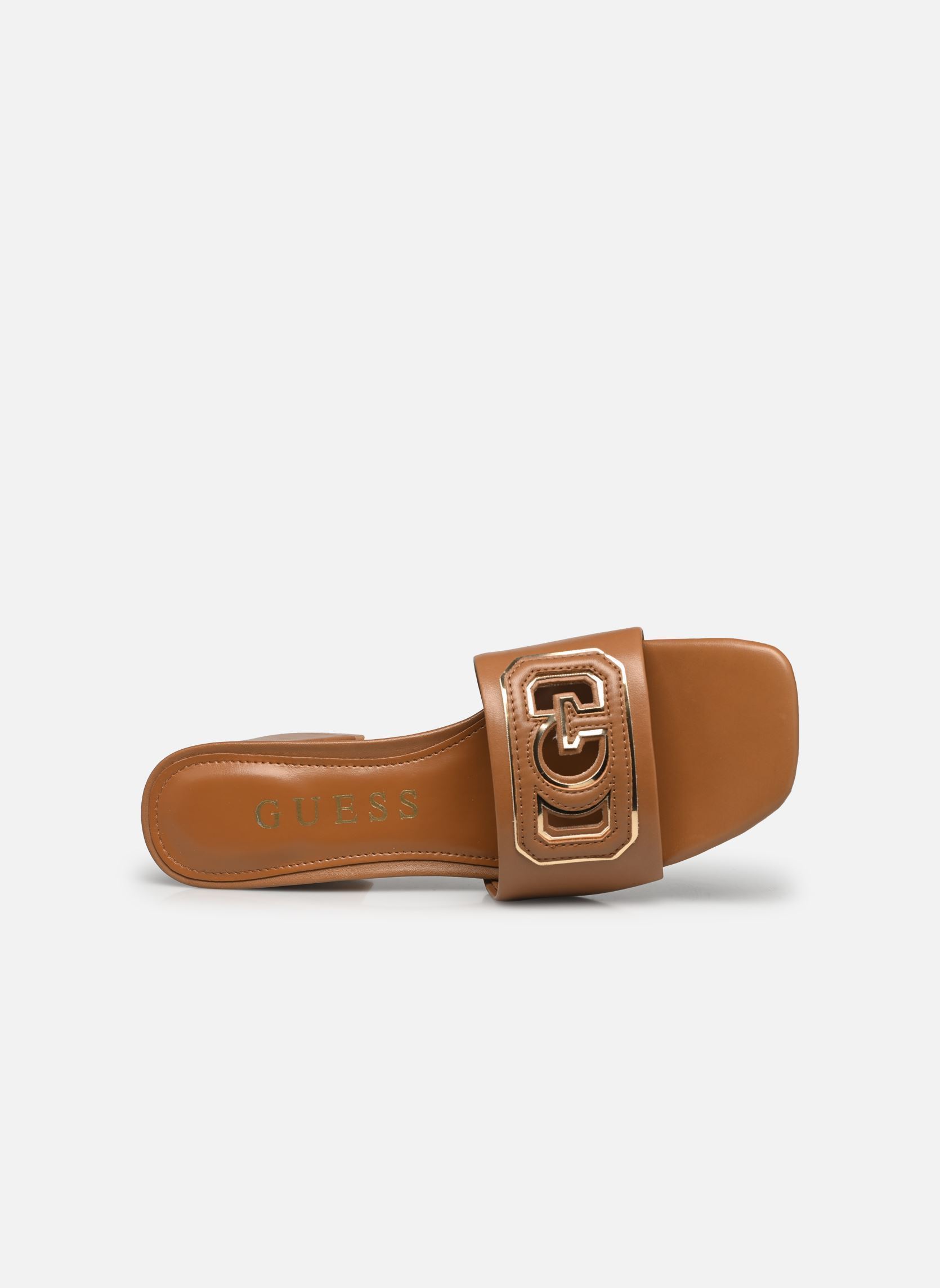 Pantoletten und Clogs GALS damen braun Guess Pantoletten und Clogs GALS damen braun Tan