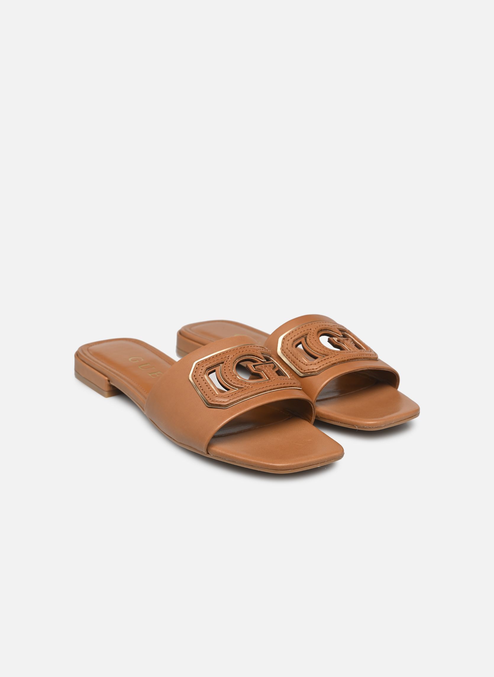 Pantoletten und Clogs TARISHA damen braun Guess Pantoletten und Clogs TARISHA damen braun Tan