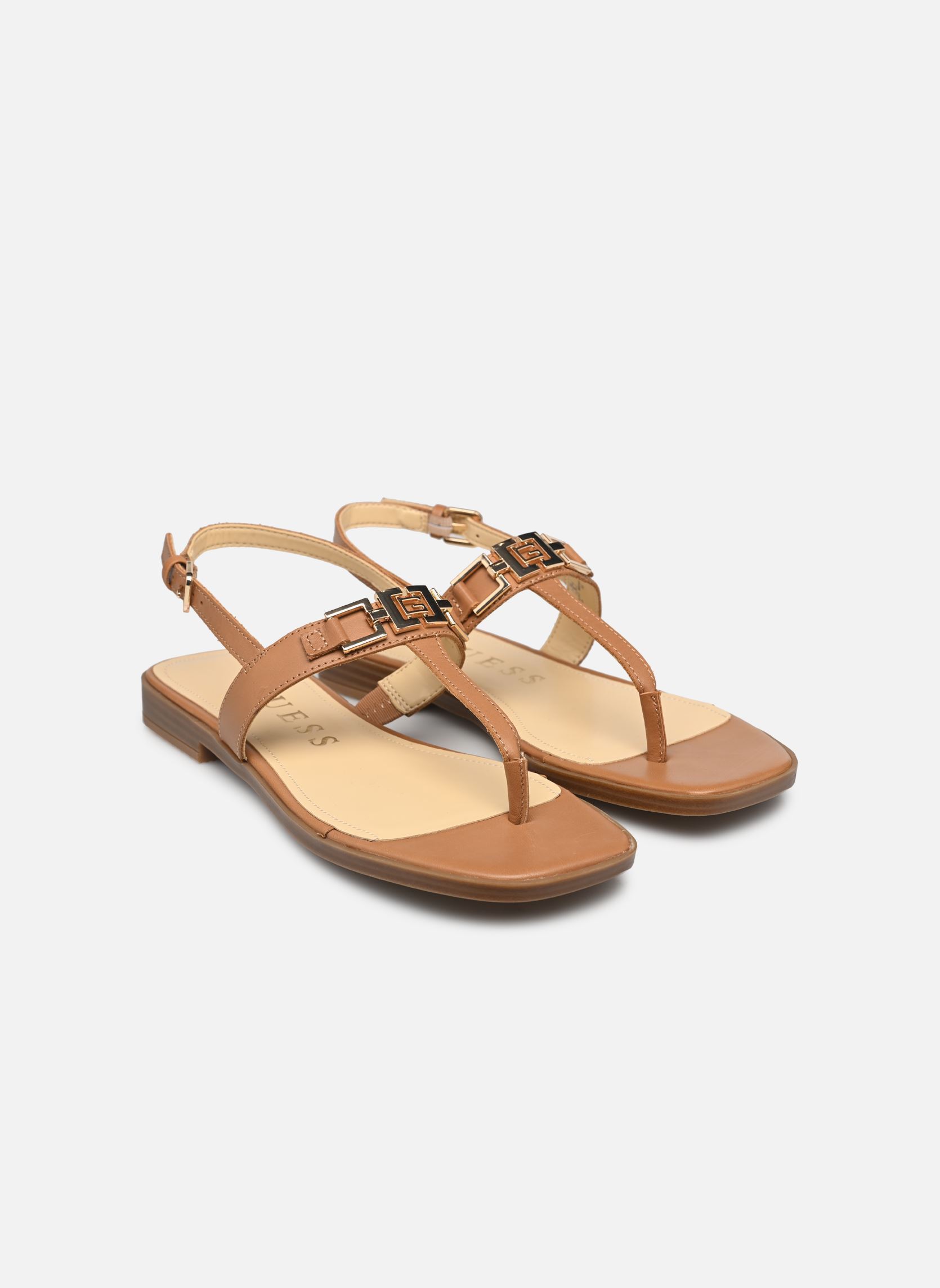Sandali piatti REALITY donna marrone Guess Sandali piatti REALITY donna marrone Tan