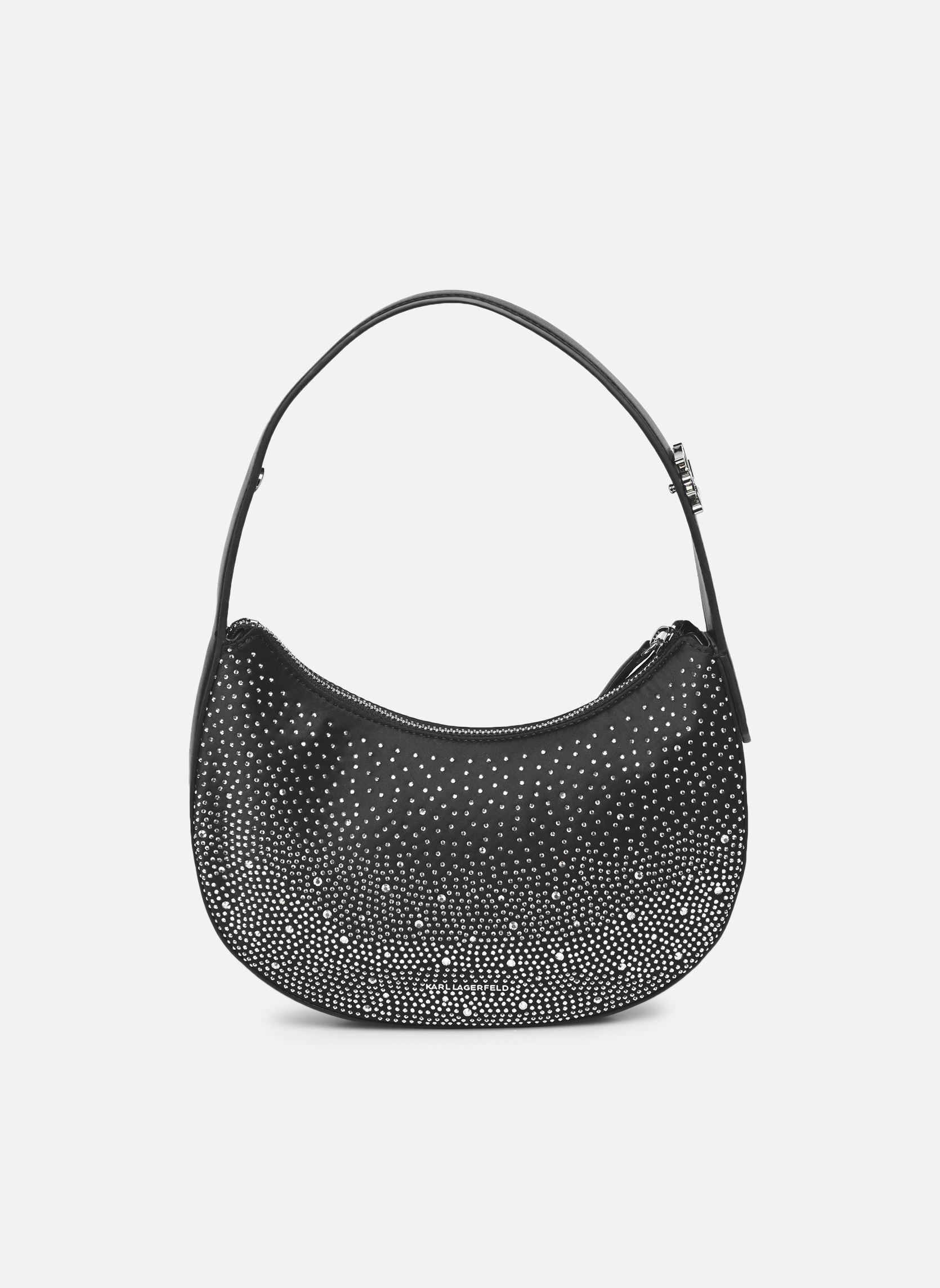 Schoudertassen K/Soiree Half Moon Rhinestones dames zwart Karl Lagerfeld Schoudertassen K/Soiree Half Moon Rhinestones dames zwart BLACK
