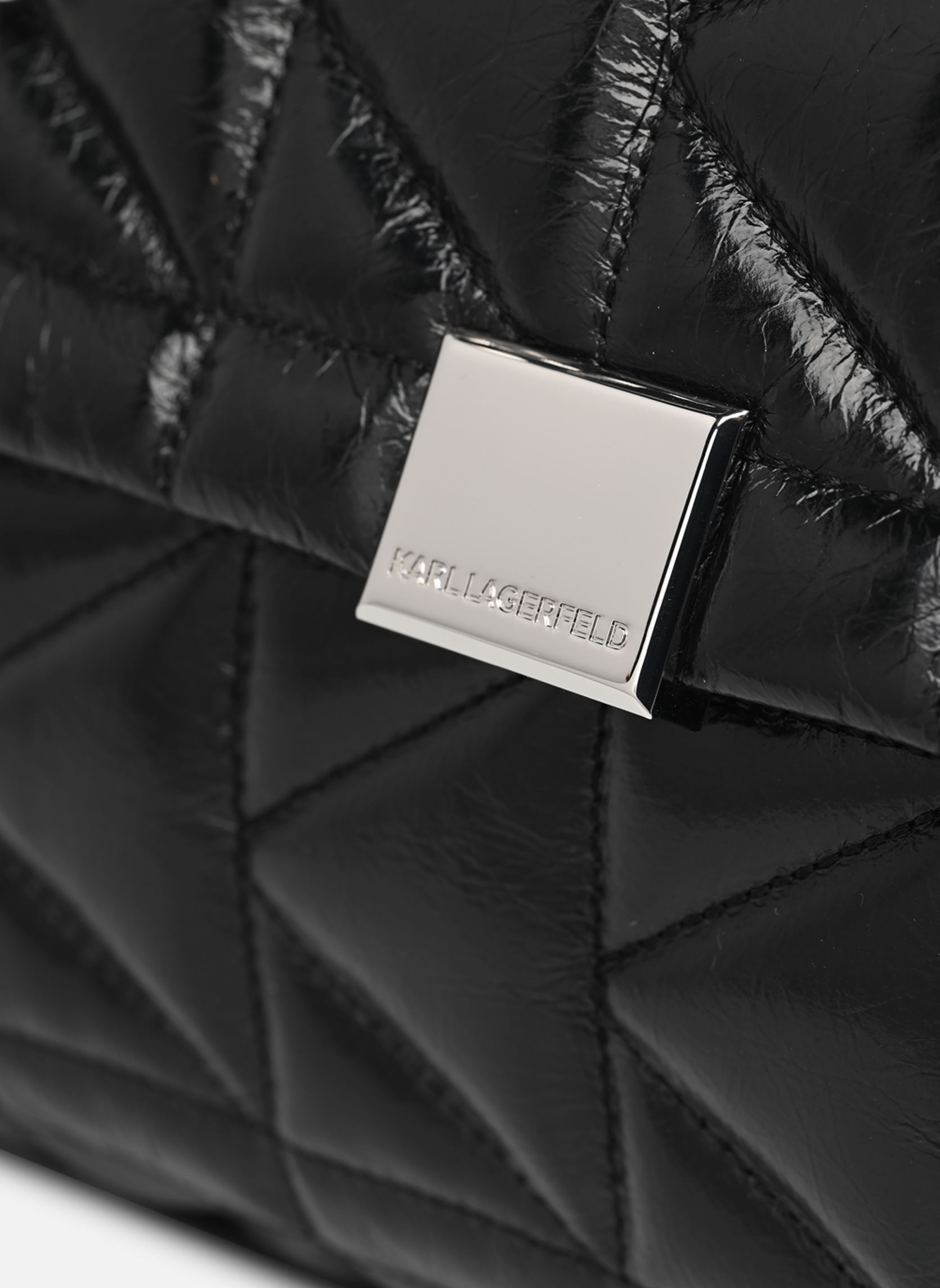 Umhängetaschen K/Kuilt Sp Wrinkle Lg Shb damen schwarz Karl Lagerfeld Umhängetaschen K/Kuilt Sp Wrinkle Lg Shb damen schwarz BLACK