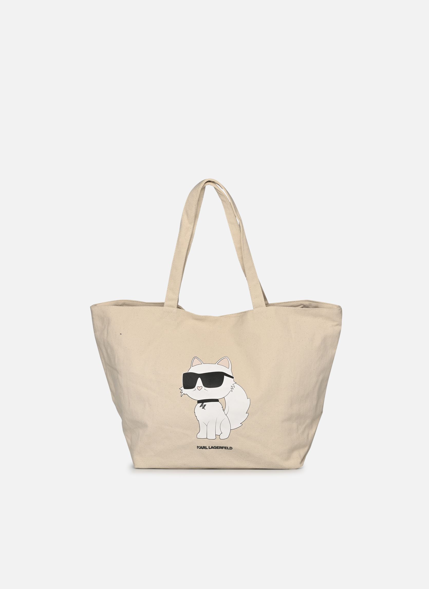 Bolsas de compra Ikon Choupette Fb Shopper mujer beige Karl Lagerfeld Bolsas de compra Ikon Choupette Fb Shopper mujer beige NATURAL