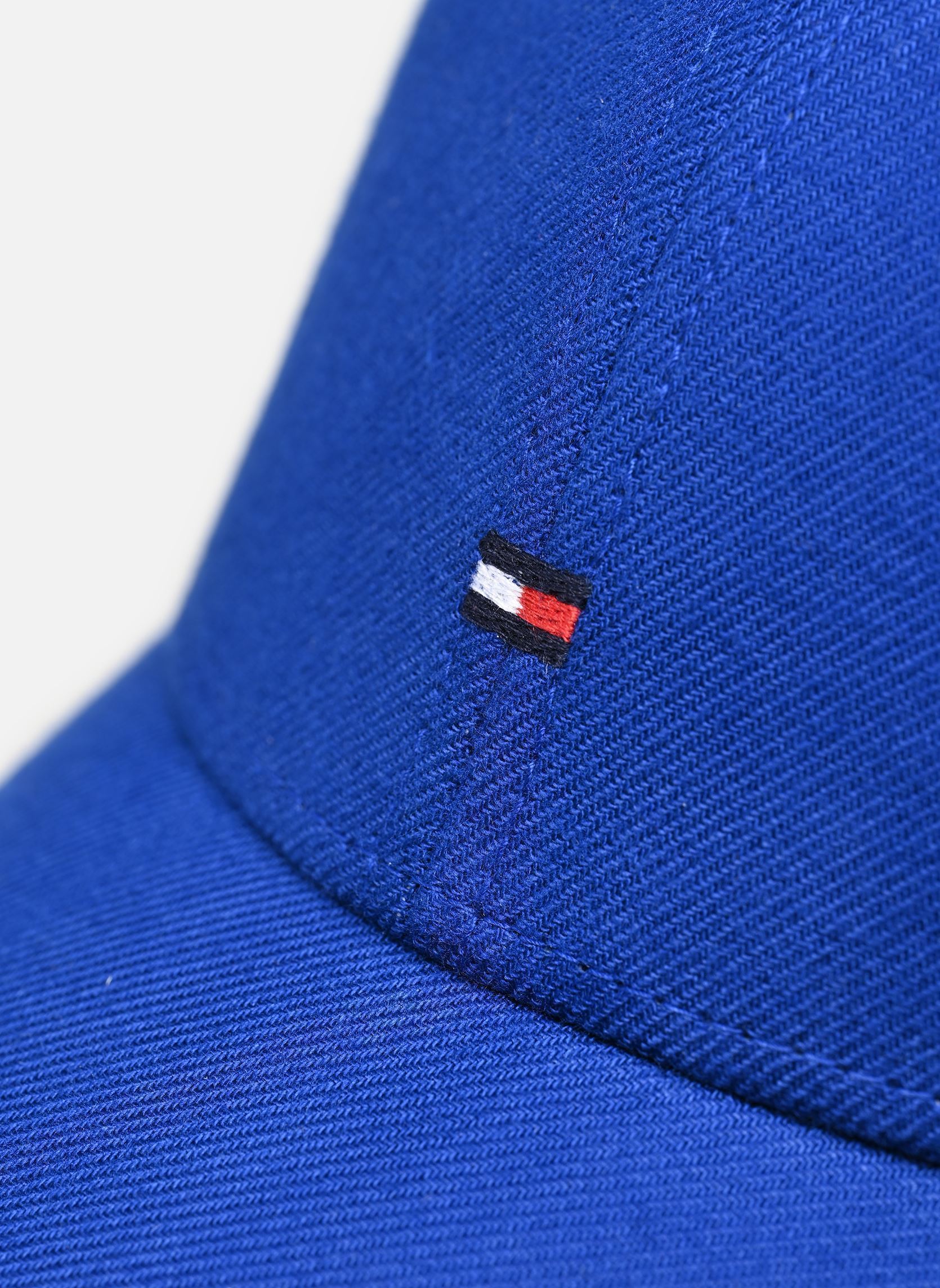 Cappellini Th Flag Cotton 6 Pan AM0AM13008 uomo blu Tommy Hilfiger Cappellini Th Flag Cotton 6 Pan AM0AM13008 uomo blu WEDGE BLUE