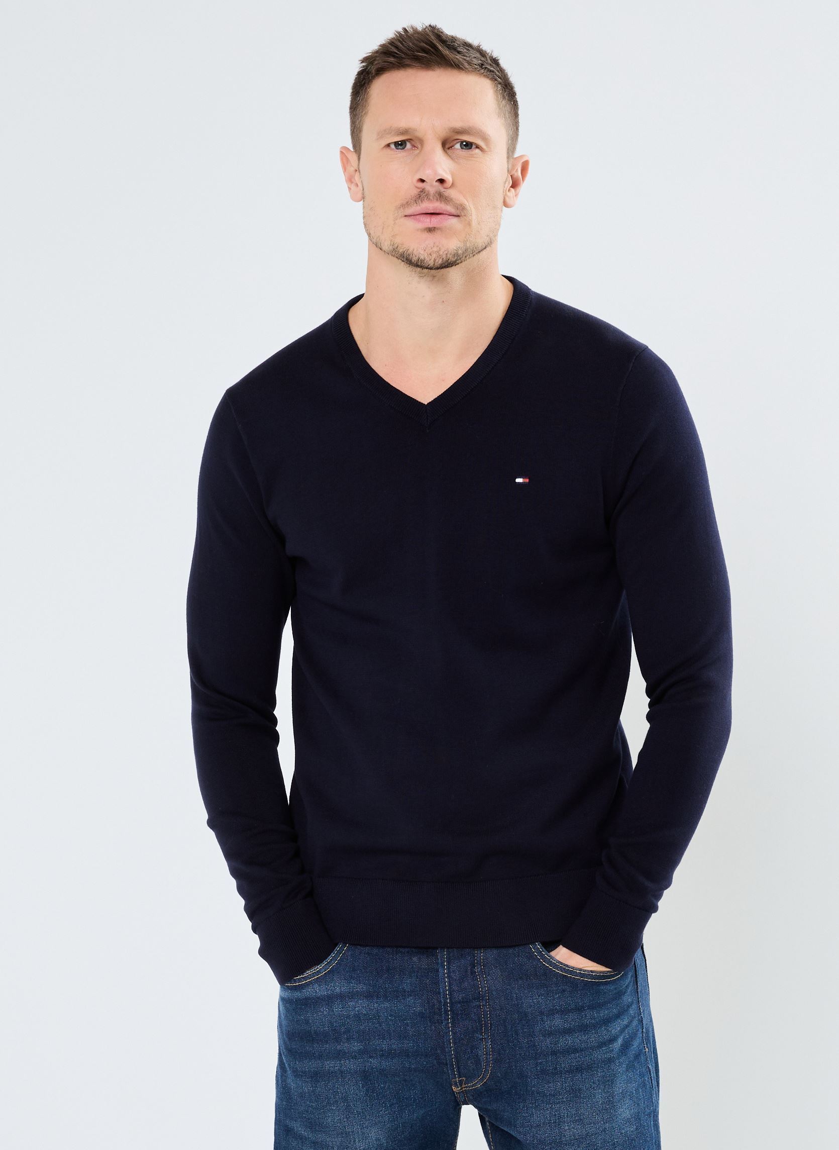 Vêtements Tommy Hilfiger Essential Cotton V N MW0MW14745 pour Accessoires Vêtements Tommy Hilfiger Essential Cotton V N MW0MW14745 pour Accessoires