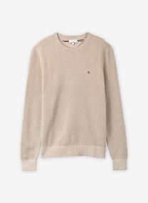 Pulls Essential Structure MW0MW36347 homme beige Tommy Hilfiger Pulls Essential Structure MW0MW36347 homme beige BATIQUE KHAKI HEATHER