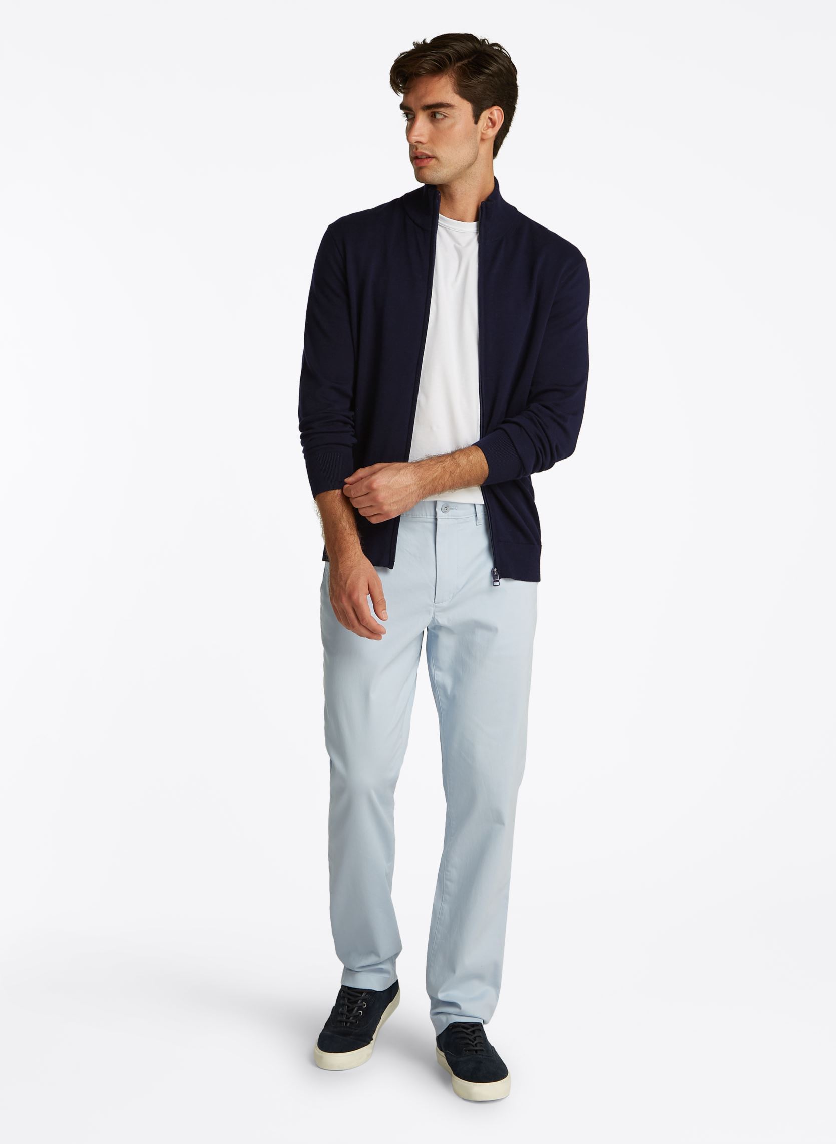 Pulls Essential Cotton Zip MW0MW36517 homme bleu Tommy Hilfiger Pulls Essential Cotton Zip MW0MW36517 homme bleu Desert Sky