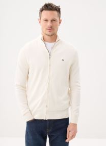 Pulls Essential Cotton Zip MW0MW36517 homme bleu
