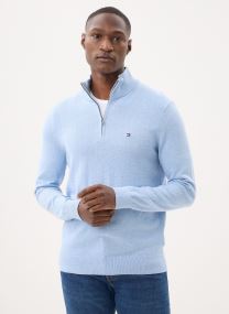 Pulls Essential Cotton Zip MW0MW37331 homme blanc