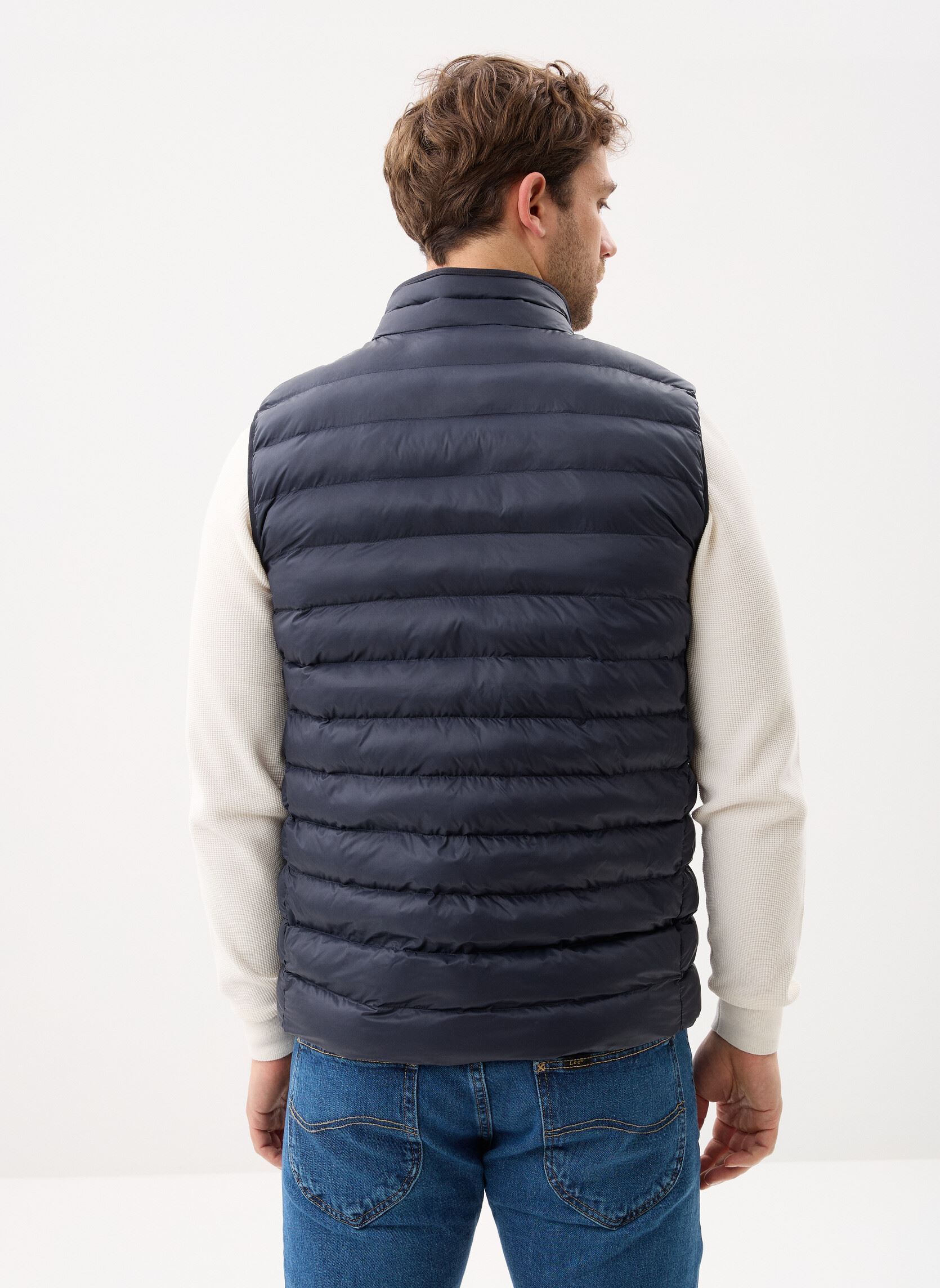 Doudounes sans manches Core Packable Recycl MW0MW39989 homme bleu Tommy Hilfiger Doudounes sans manches Core Packable Recycl MW0MW39989 homme bleu DESERT SKY