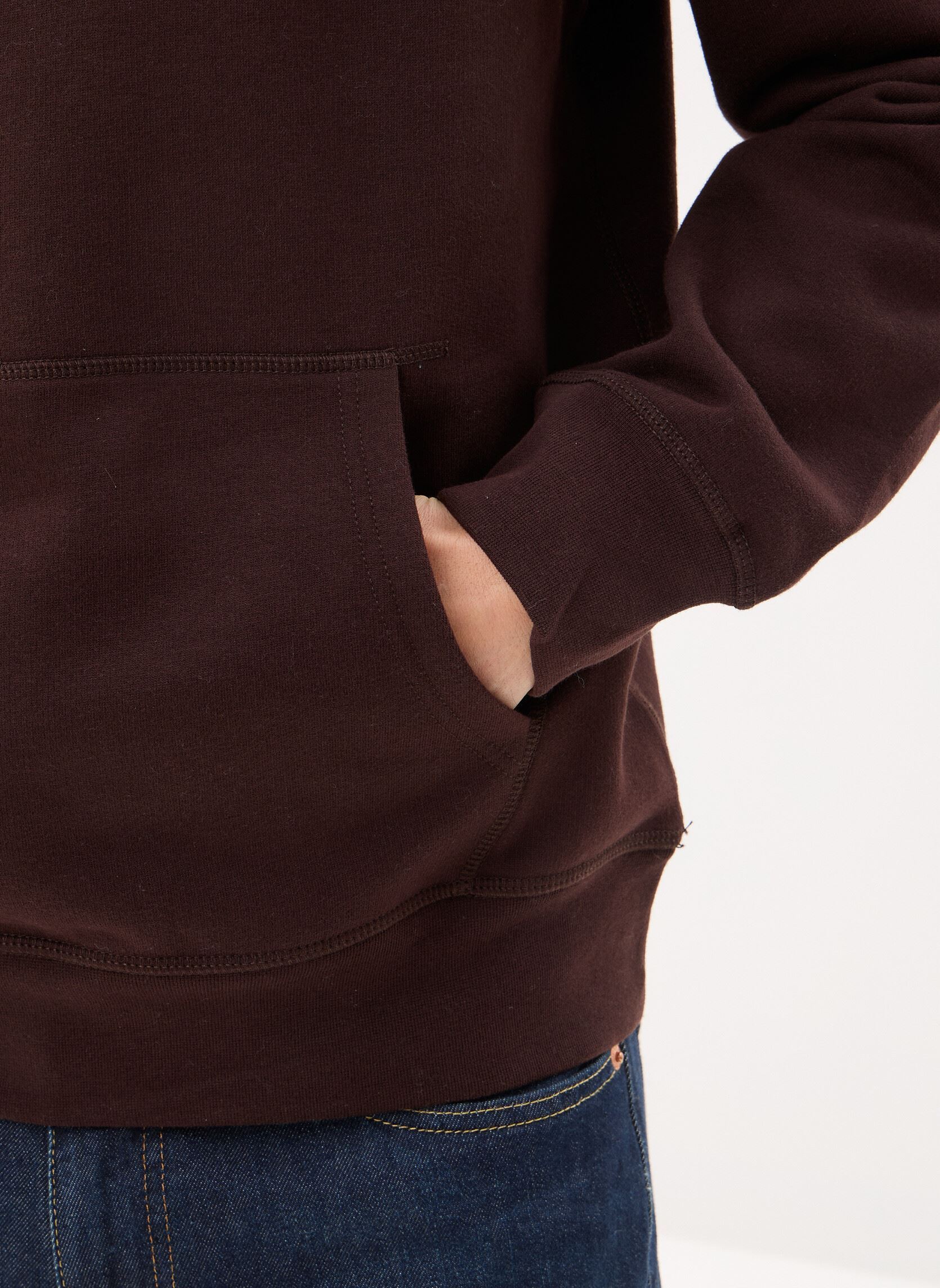 Sweats à capuche Ess Seasonal Fleece MW0MW39997 homme marron Tommy Hilfiger Sweats à capuche Ess Seasonal Fleece MW0MW39997 homme marron CHOCOLATE