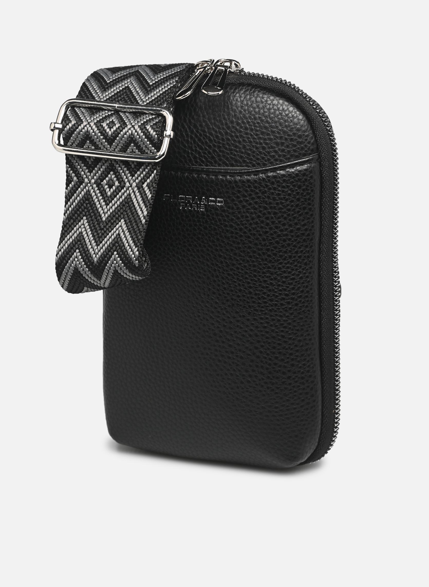 Sacs bandoulière Pochette téléphone WAKOUN femme noir MADE BY Sacs bandoulière Pochette téléphone WAKOUN femme noir NOIR