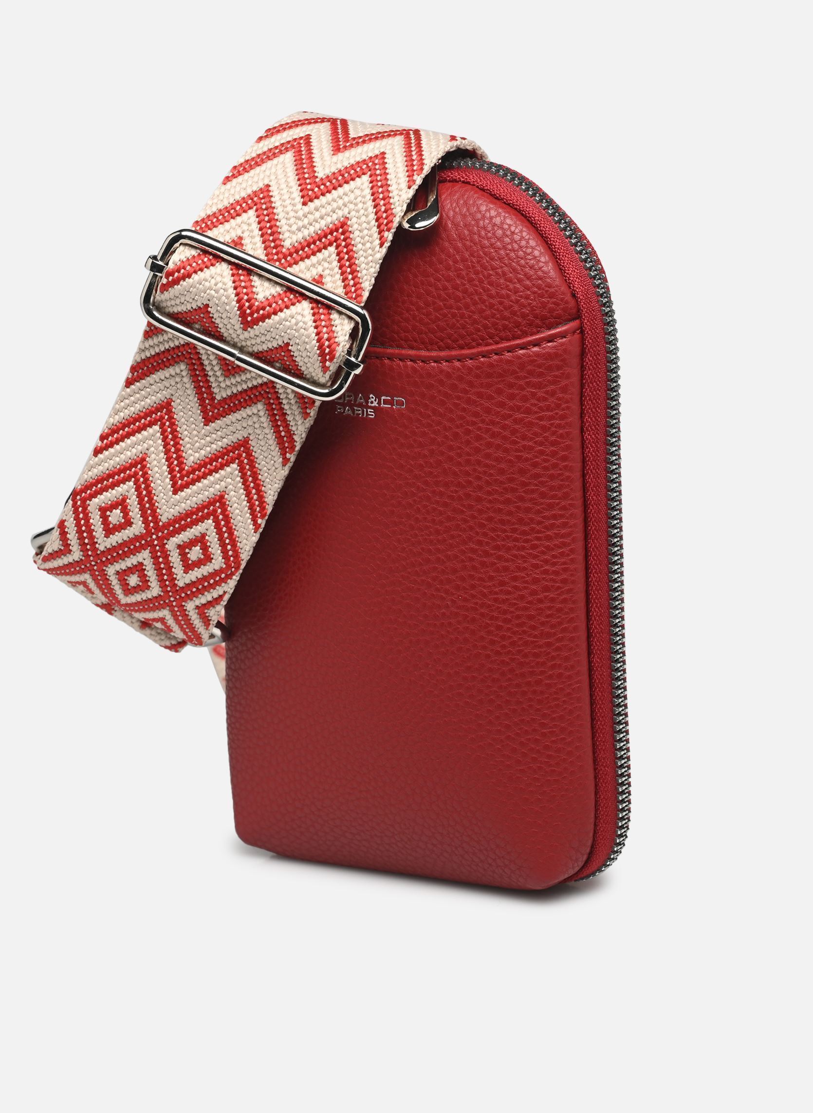 Schoudertassen Pochette téléphone WAKOUN dames rood MADE BY Schoudertassen Pochette téléphone WAKOUN dames rood ROUGE
