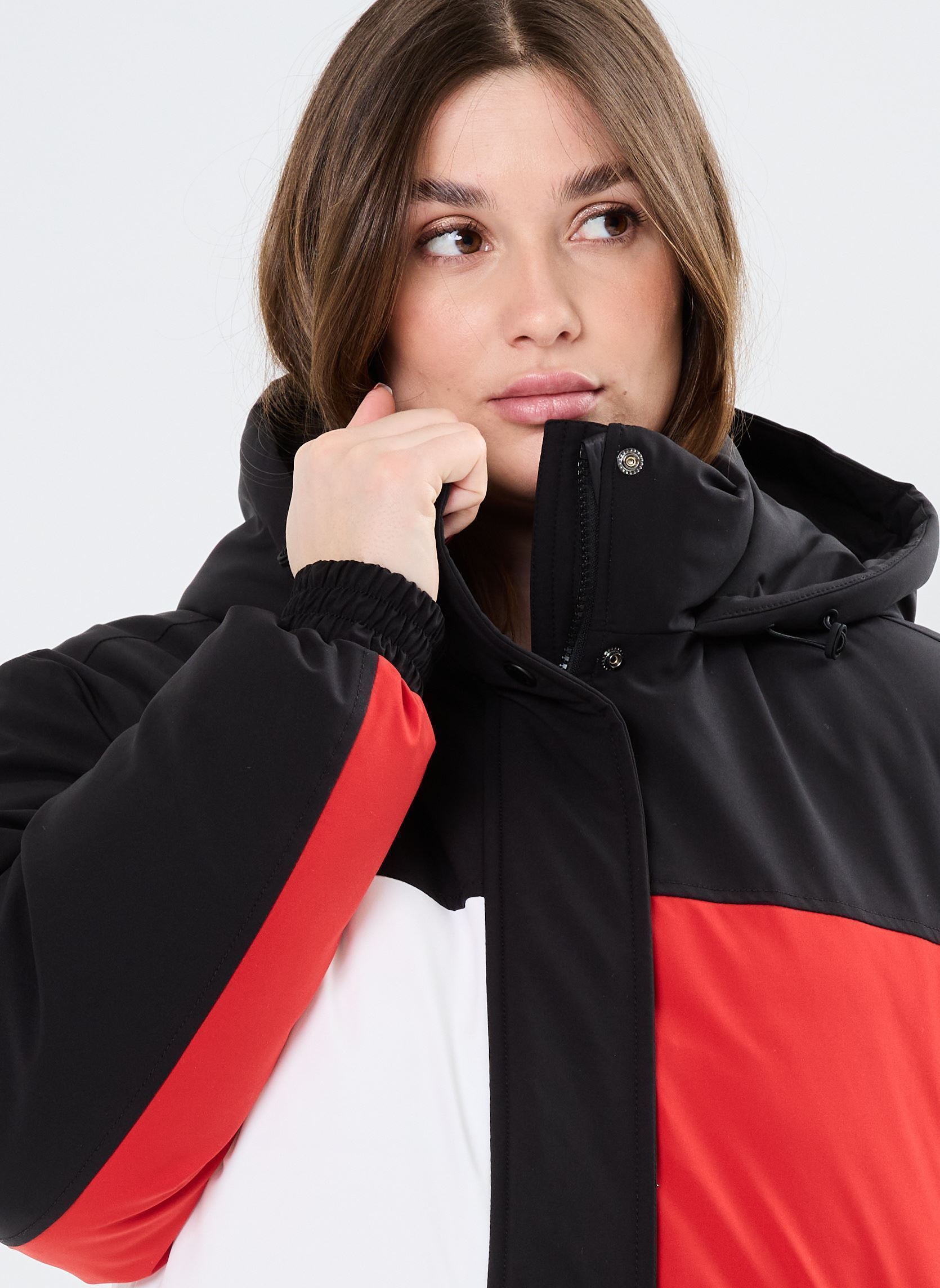 Doudounes Tjw Crop Flag Puffer DW0DW20550 femme noir Tommy Jeans Doudounes Tjw Crop Flag Puffer DW0DW20550 femme noir BLACK