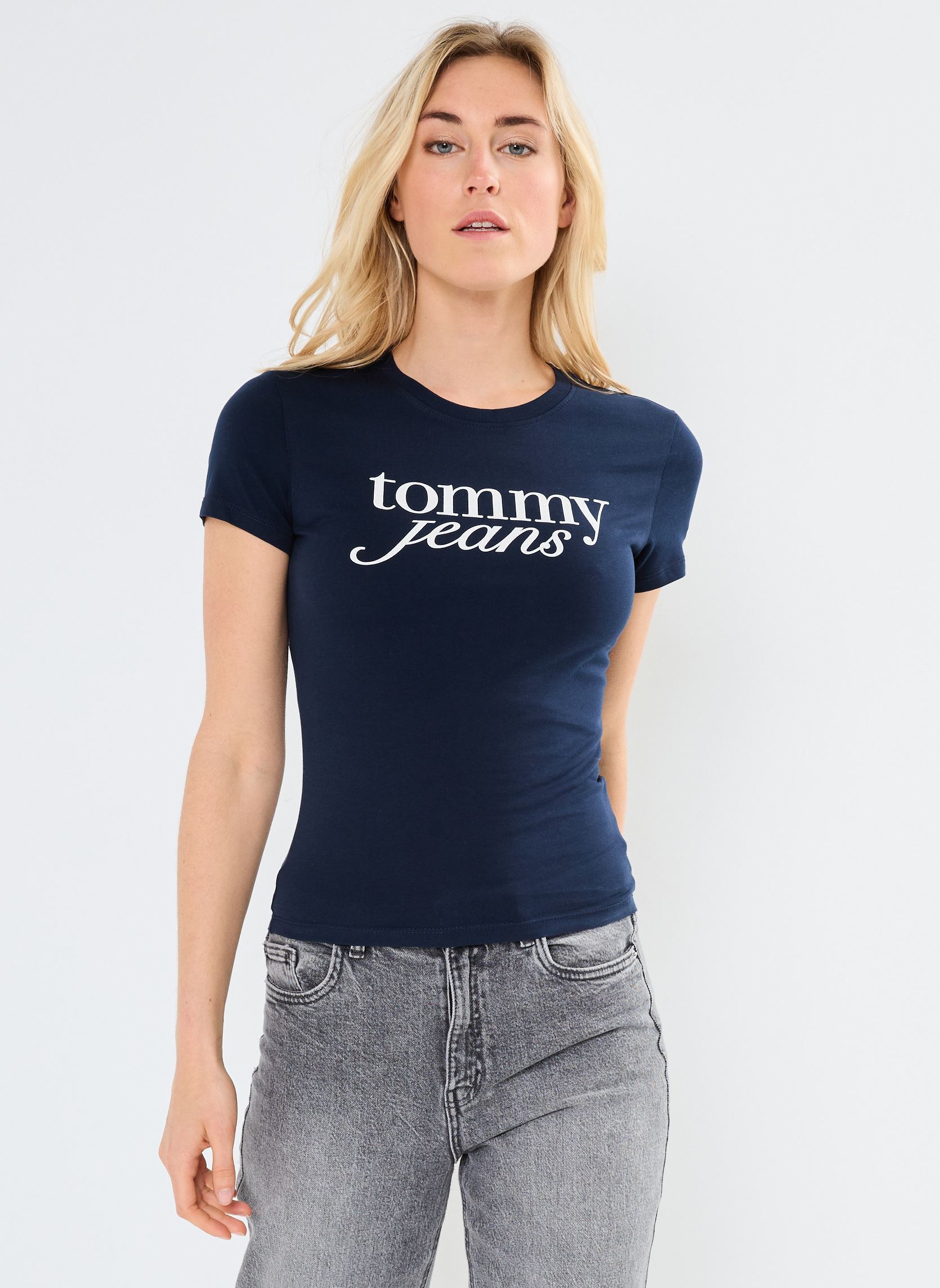 Vêtements Tommy Jeans Tjw Slim Essential DW0DW19447 pour Accessoires