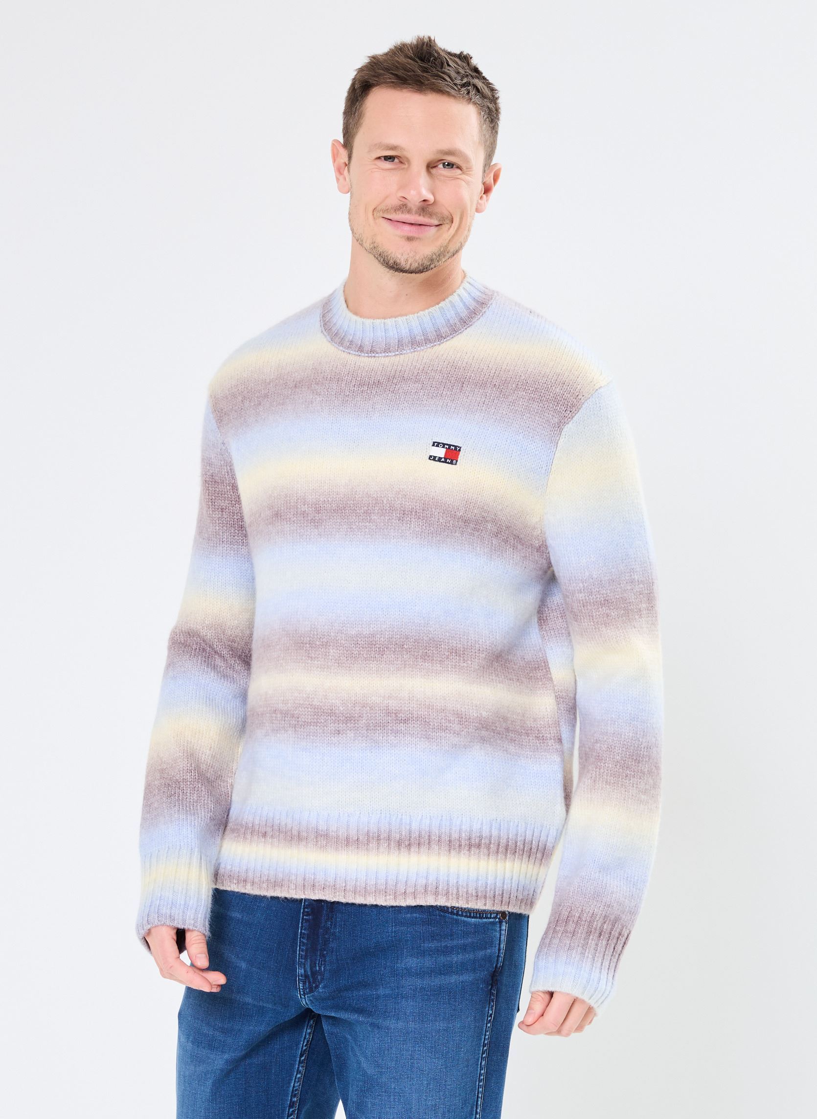 Vêtements Tommy Jeans Tjm Reg Ombre Cneck DM0DM20298 pour Accessoires