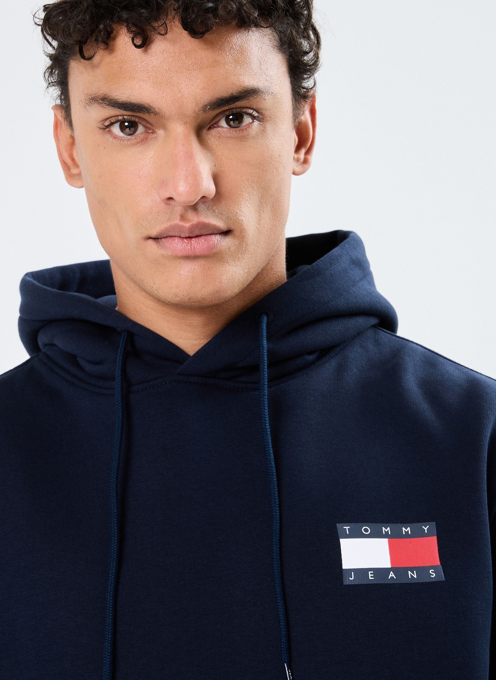 Sweats à capuche Tjm Reg Essential Fl DM0DM20738 homme bleu Tommy Jeans Sweats à capuche Tjm Reg Essential Fl DM0DM20738 homme bleu DARK NIGHT NAVY