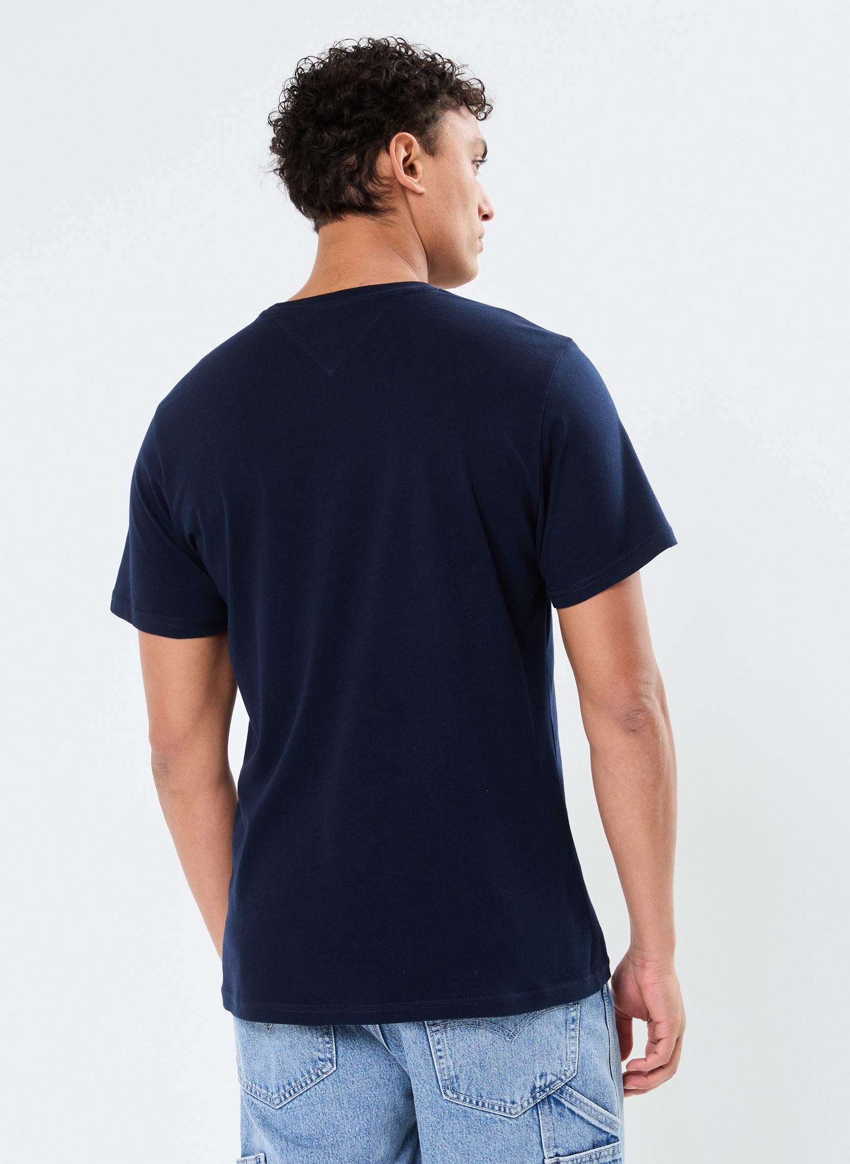 Tee-shirts manches courtes Tjm Slim Essential F DM0DM20740 homme bleu Tommy Jeans Tee-shirts manches courtes Tjm Slim Essential F DM0DM20740 homme bleu DARK NIGHT NAVY