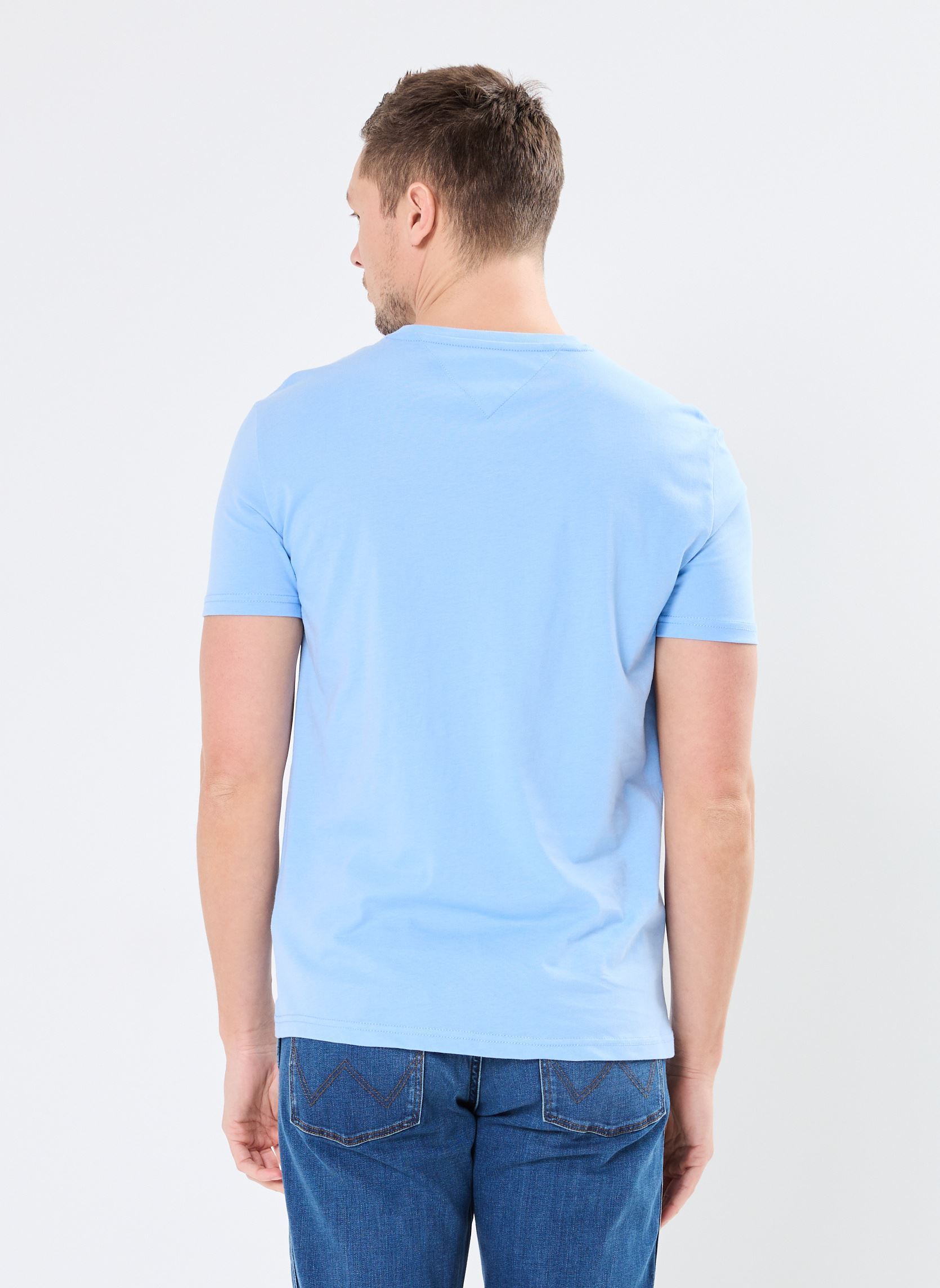 Tee-shirts manches courtes Tjm Xslim Jaspe Htr DM0DM20363 homme bleu Tommy Jeans Tee-shirts manches courtes Tjm Xslim Jaspe Htr DM0DM20363 homme bleu SUGARPLUM BLUE HEATHER