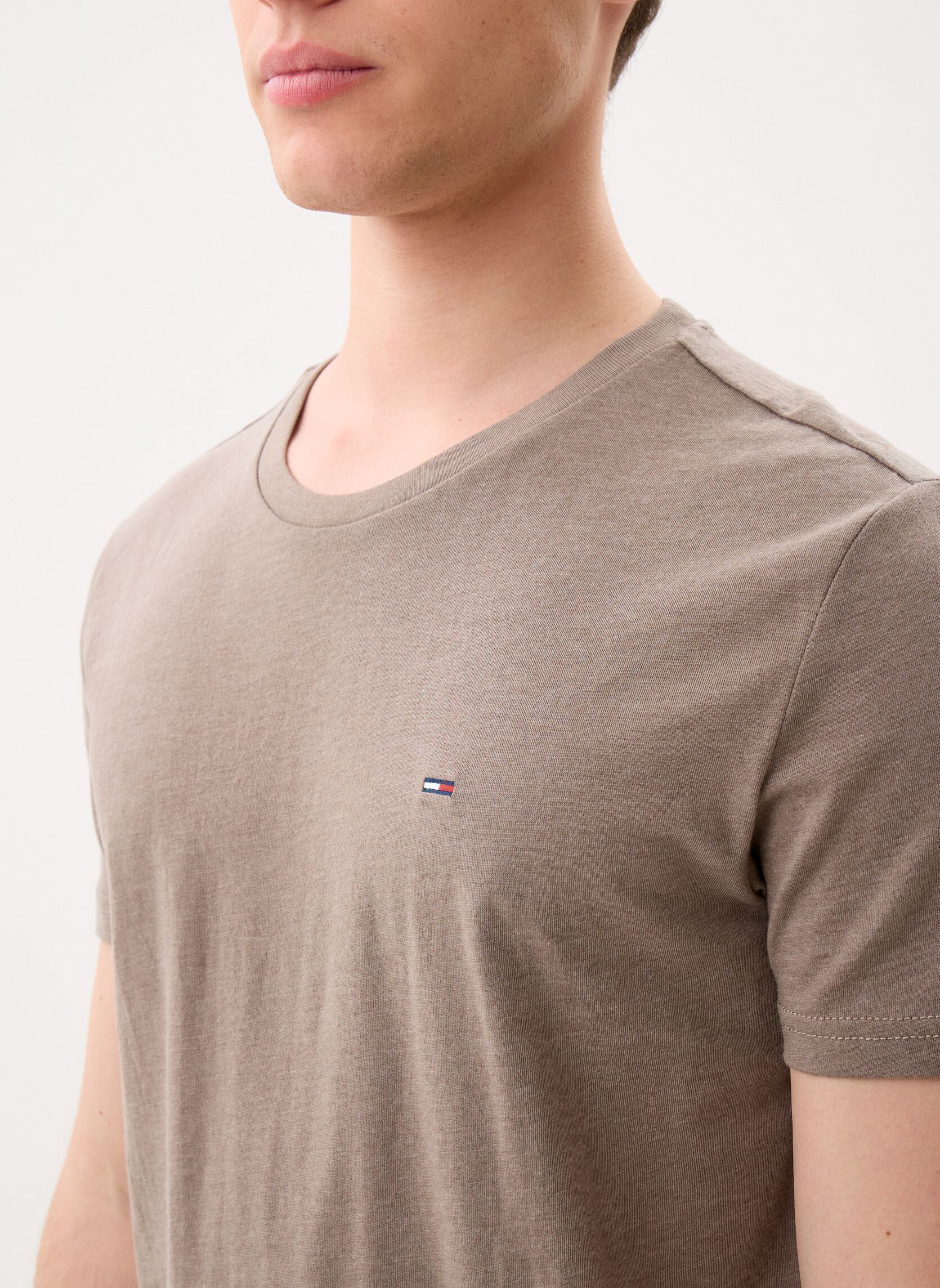 Tee-shirts manches courtes Tjm Xslim Jaspe Htr DM0DM20363 homme beige Tommy Jeans Tee-shirts manches courtes Tjm Xslim Jaspe Htr DM0DM20363 homme beige IVY MINK HTR