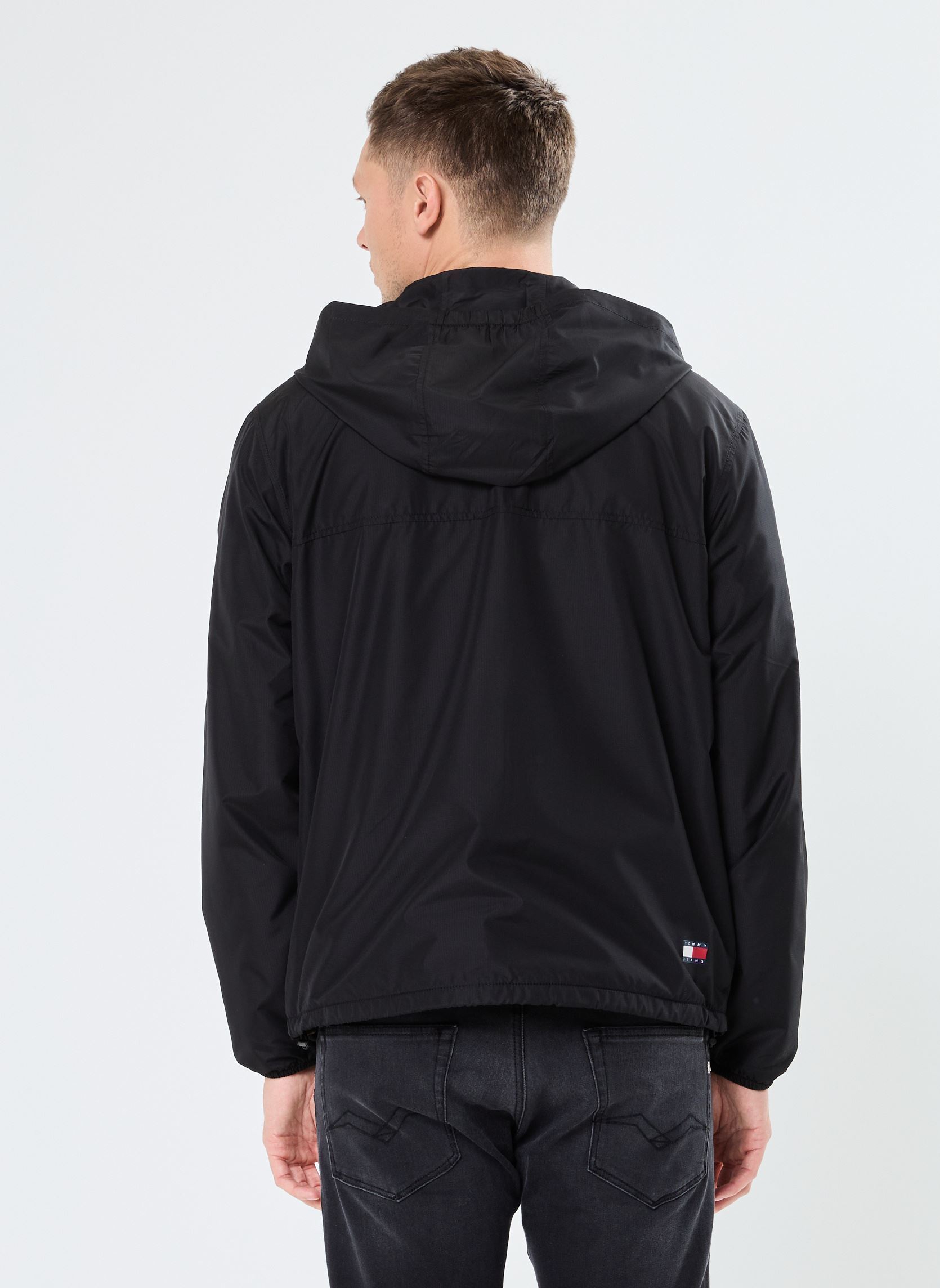 Windbreaker / Windjacken Tjm Fleece Lined Chi DM0DM21130 herren schwarz Tommy Jeans Windbreaker / Windjacken Tjm Fleece Lined Chi DM0DM21130 herren schwarz BLACK