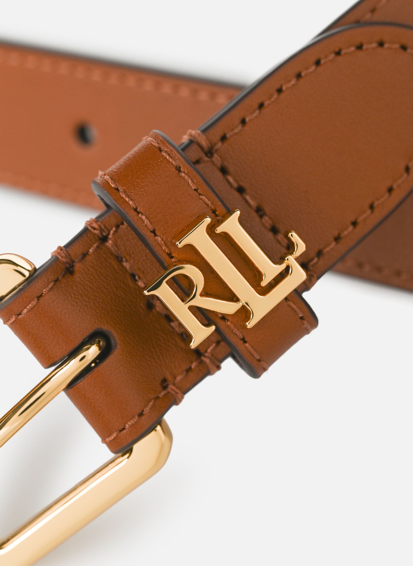 Gürtel LGO KPPER 25-BELT-SKINNY damen braun Lauren Ralph Lauren Gürtel LGO KPPER 25-BELT-SKINNY damen braun LAUREN TAN