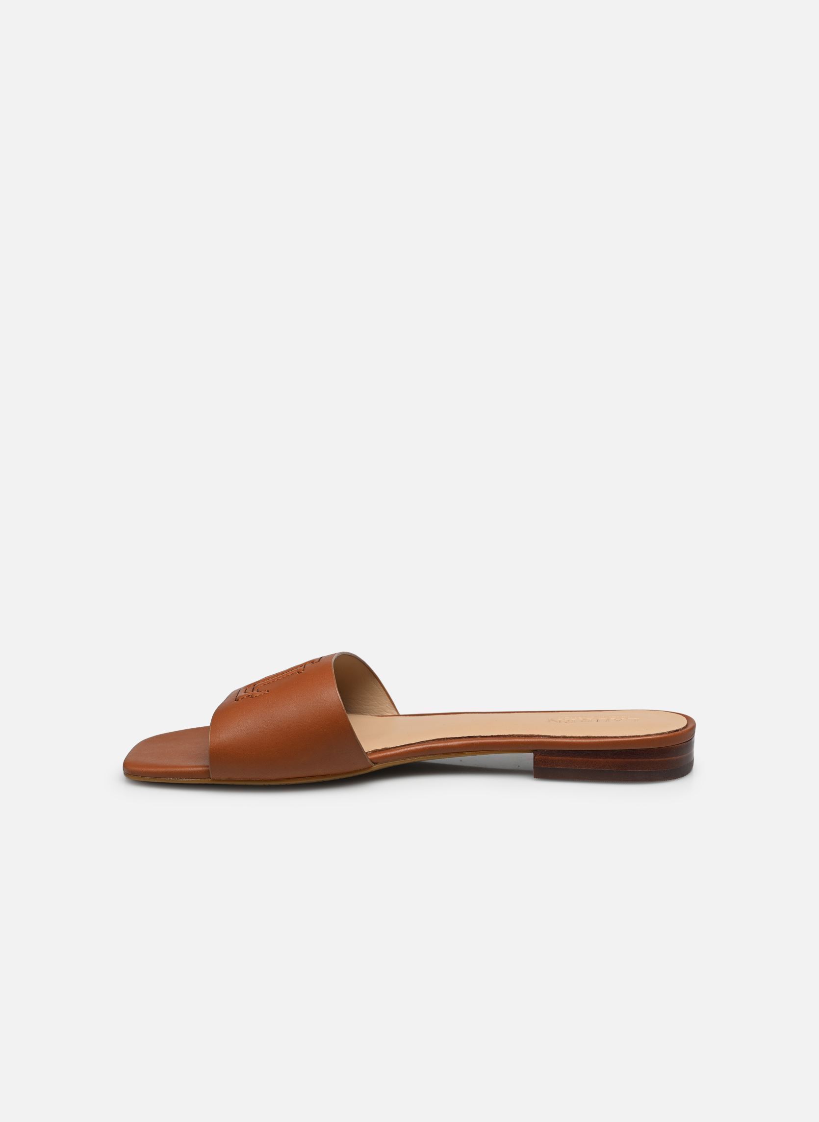 Pantoletten und Clogs Everley Sld-Sandals-Slide damen braun Lauren Ralph Lauren Pantoletten und Clogs Everley Sld-Sandals-Slide damen braun LAUREN TAN