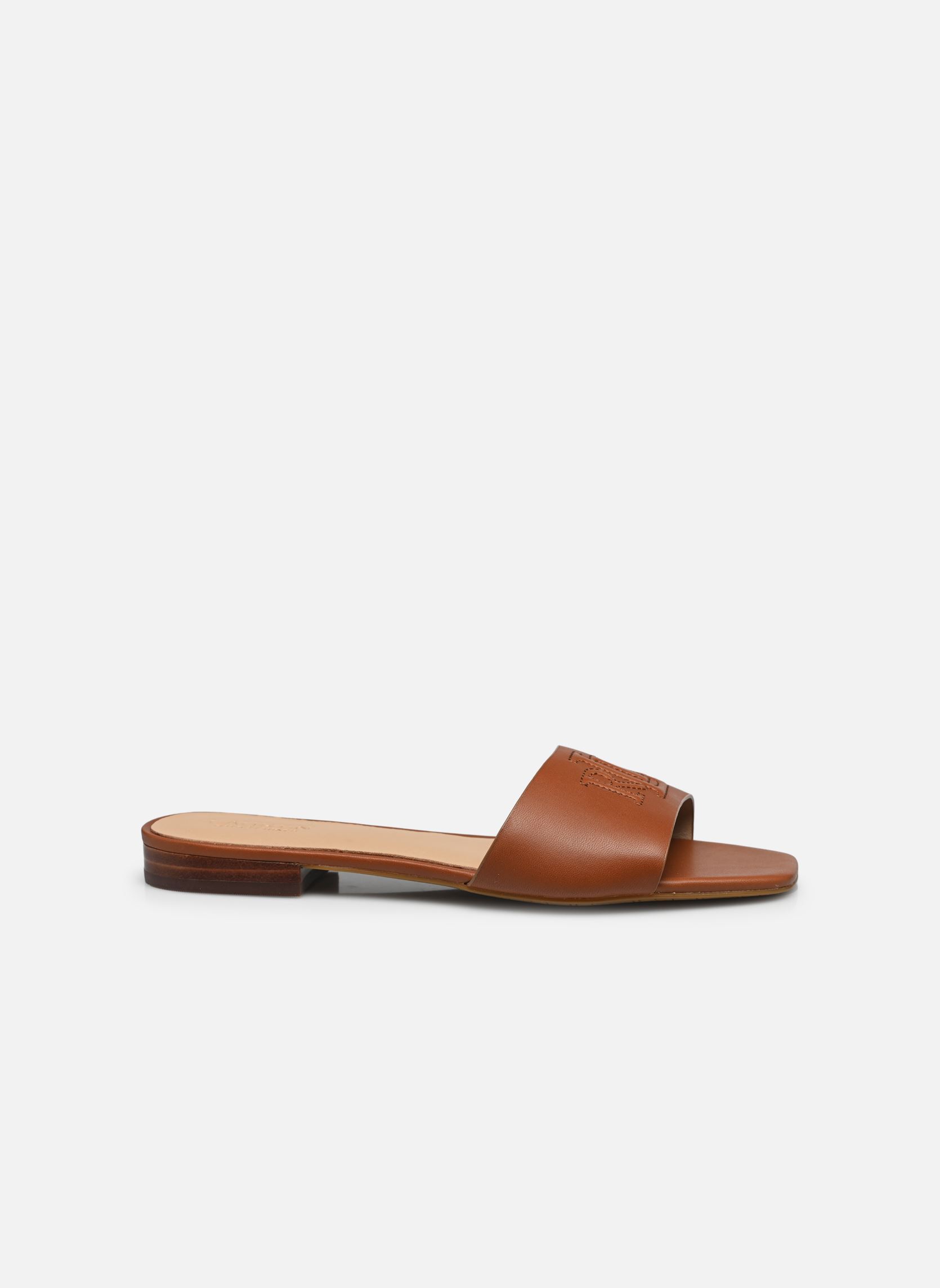 Pantoletten und Clogs Everley Sld-Sandals-Slide damen braun Lauren Ralph Lauren Pantoletten und Clogs Everley Sld-Sandals-Slide damen braun LAUREN TAN