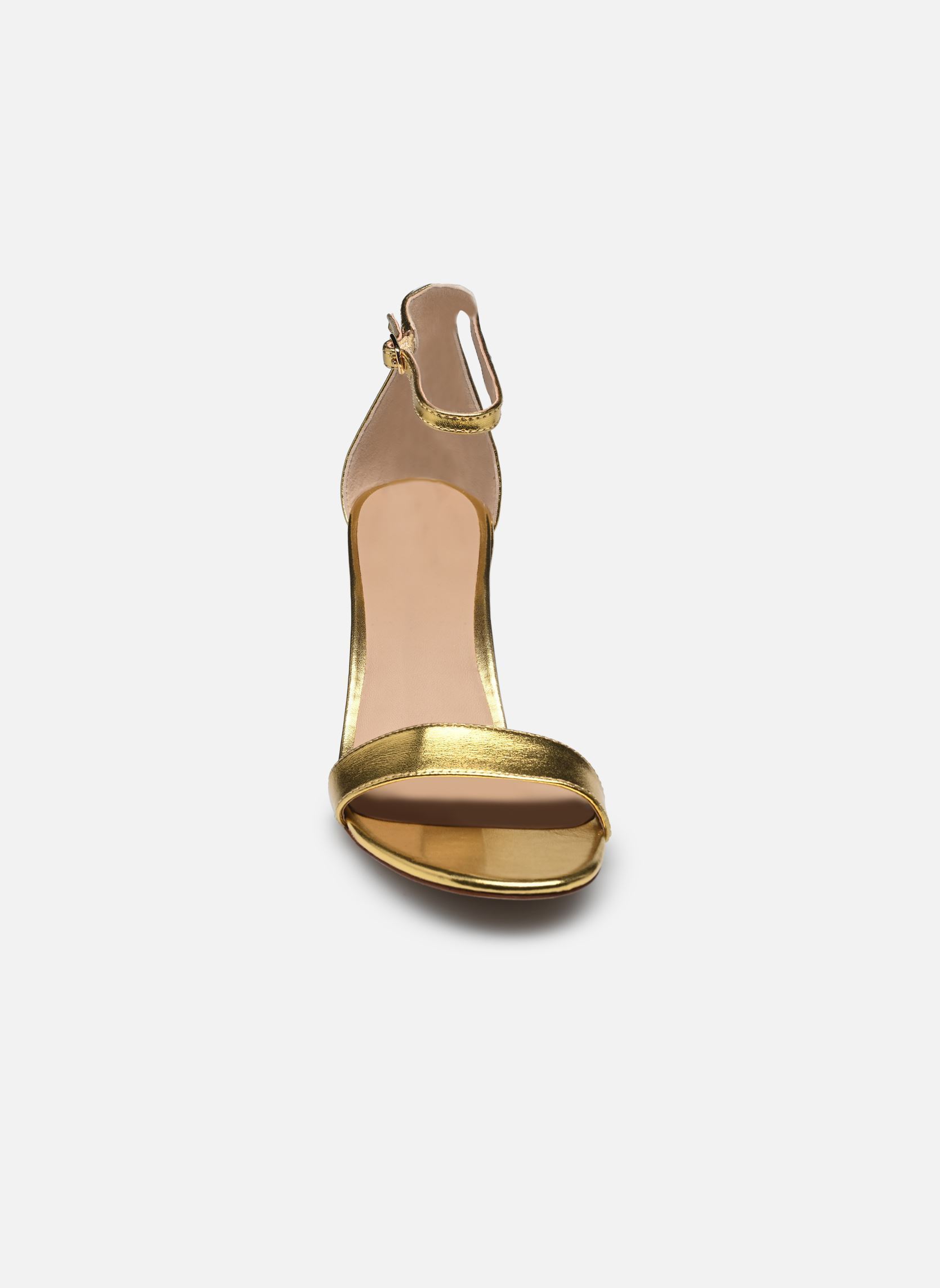 Sandalen Allie Mid-Sandals-Heel Sandal dames goud en brons Lauren Ralph Lauren Sandalen Allie Mid-Sandals-Heel Sandal dames goud en brons MODERN GOLD