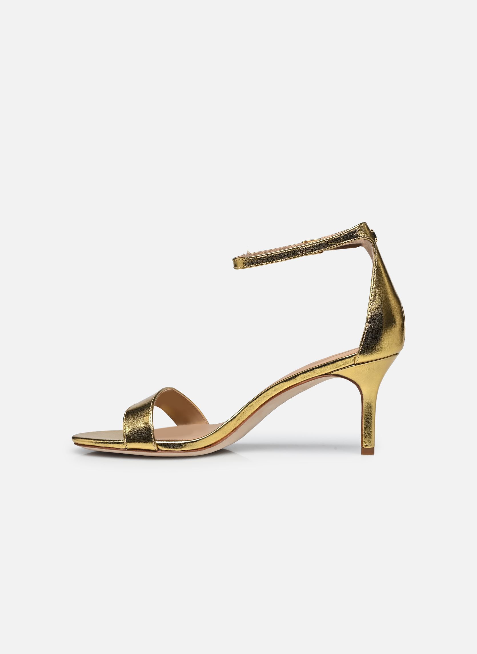 Sandalen Allie Mid-Sandals-Heel Sandal dames goud en brons Lauren Ralph Lauren Sandalen Allie Mid-Sandals-Heel Sandal dames goud en brons MODERN GOLD