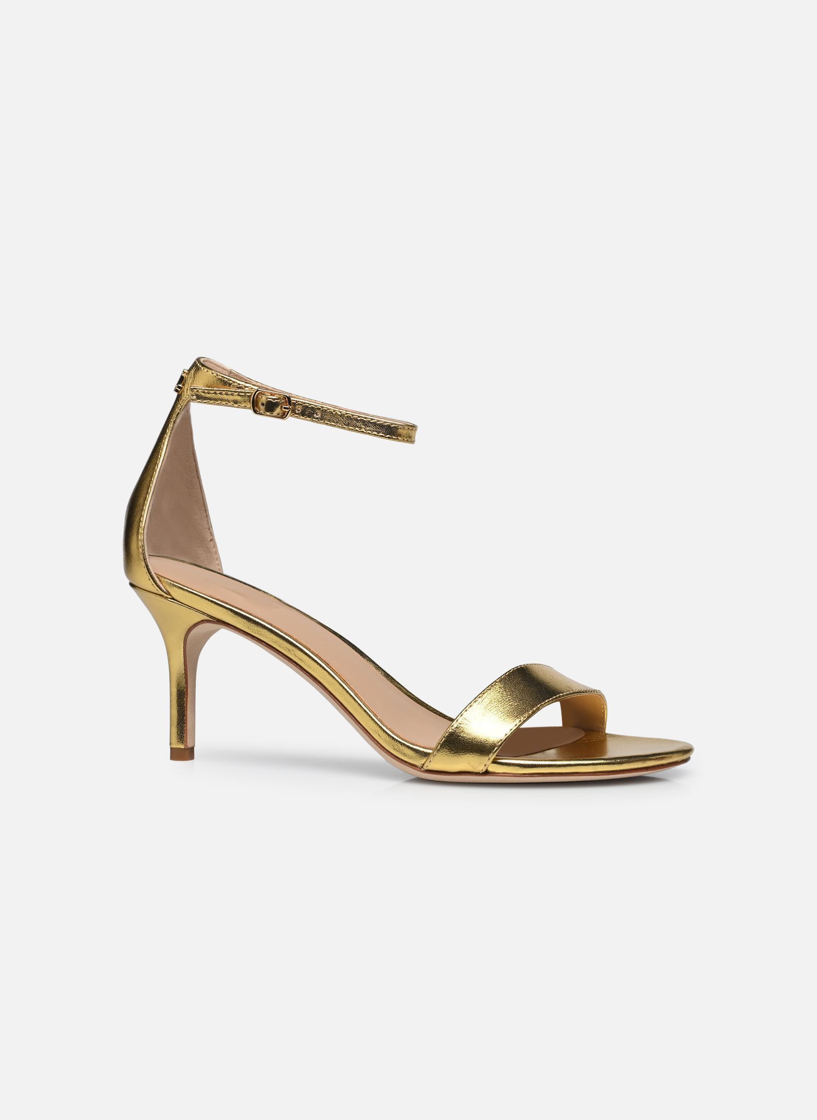 Sandalen Allie Mid-Sandals-Heel Sandal dames goud en brons Lauren Ralph Lauren Sandalen Allie Mid-Sandals-Heel Sandal dames goud en brons MODERN GOLD