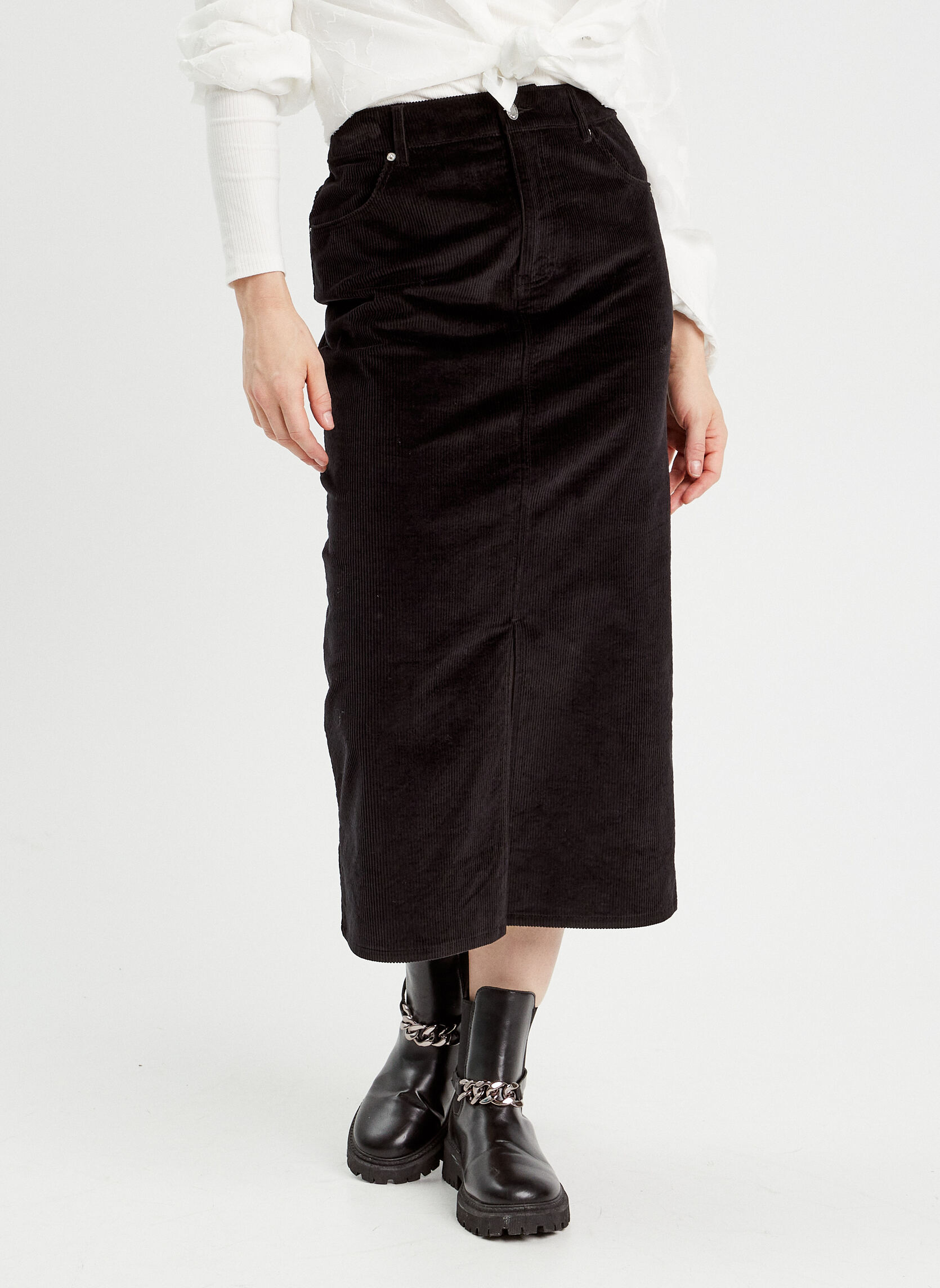 Jupes mi-longues JUDENVELOU femme noir Cache Cache Jupes mi-longues JUDENVELOU femme noir Noir