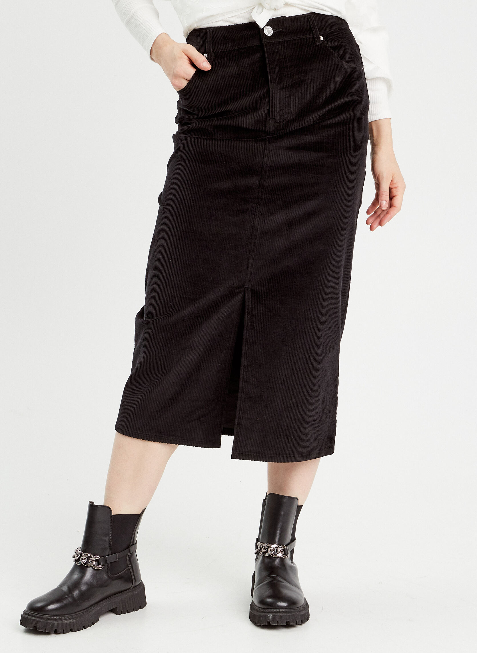 Jupes mi-longues JUDENVELOU femme noir Cache Cache Jupes mi-longues JUDENVELOU femme noir Noir