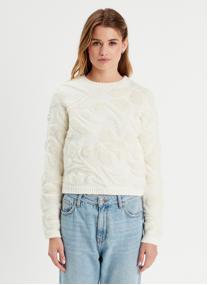 Pulls FORETFLEUR2 femme blanc Cache Cache Pulls FORETFLEUR2 femme blanc Blanc