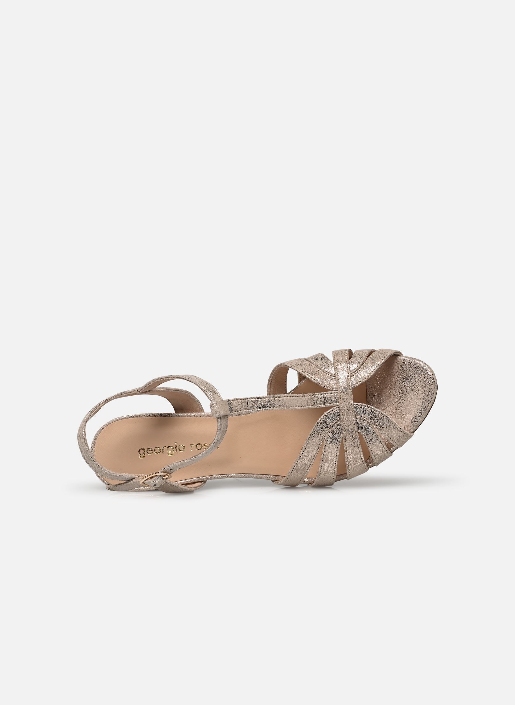 Sandales Lourina - Sandales femme or et bronze Georgia Rose Sandales Lourina - Sandales femme or et bronze ARGENT