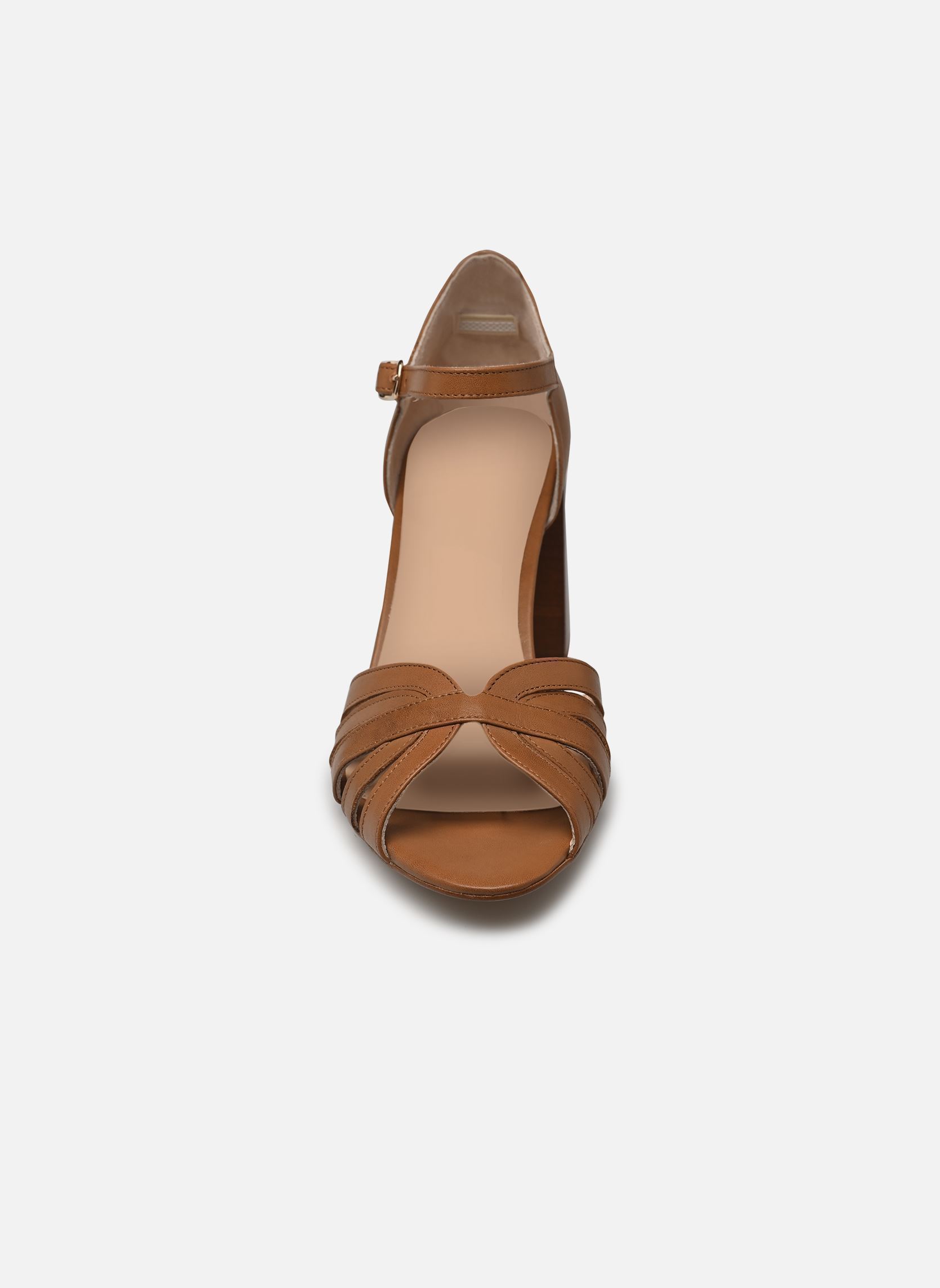 Sandales plates Lopita - sandales femme marron Georgia Rose Sandales plates Lopita - sandales femme marron COGNAC