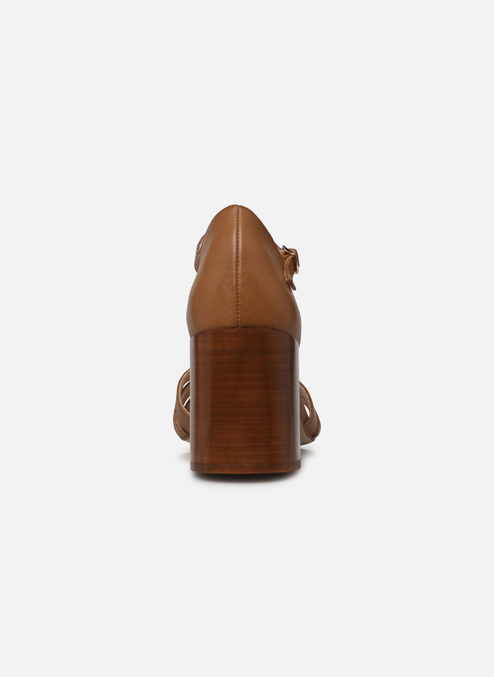 Sandales plates Lopita - sandales femme marron Georgia Rose Sandales plates Lopita - sandales femme marron COGNAC