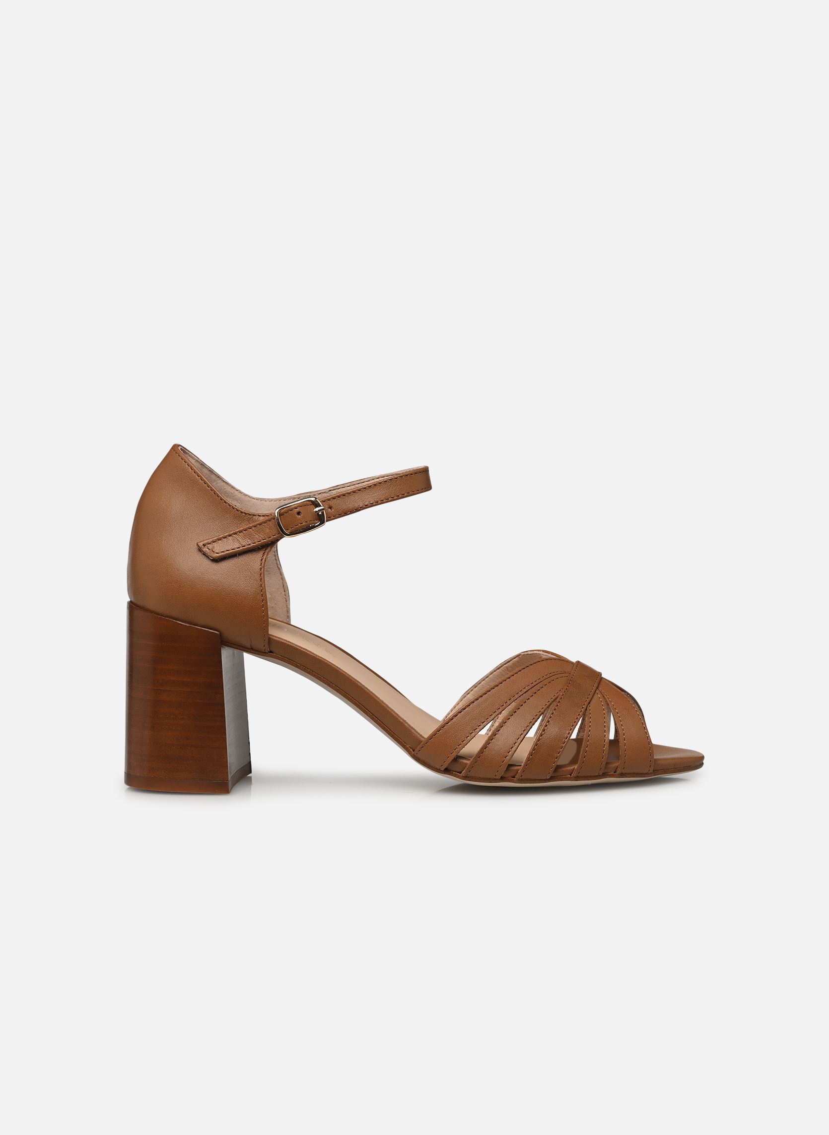 Sandales plates Lopita - sandales femme marron Georgia Rose Sandales plates Lopita - sandales femme marron COGNAC