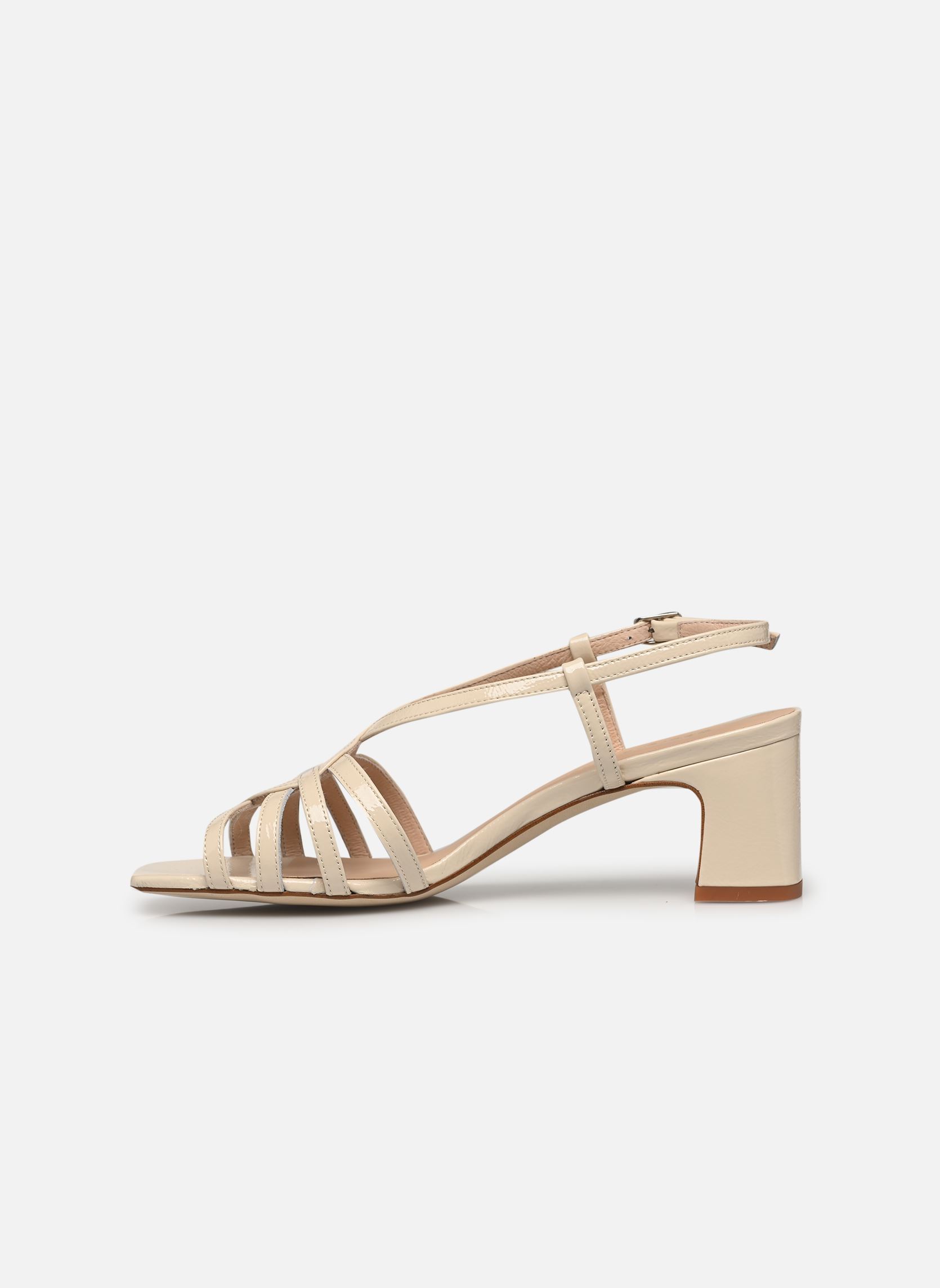 Sandalen Lourdi - sandales damen weiß Georgia Rose Sandalen Lourdi - sandales damen weiß BLANC/ECRU