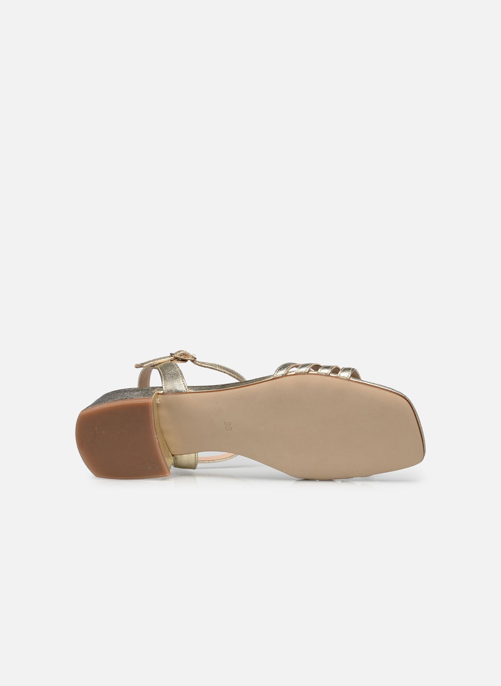 Sandales Loupiote - sandales femme or et bronze Georgia Rose Sandales Loupiote - sandales femme or et bronze OR