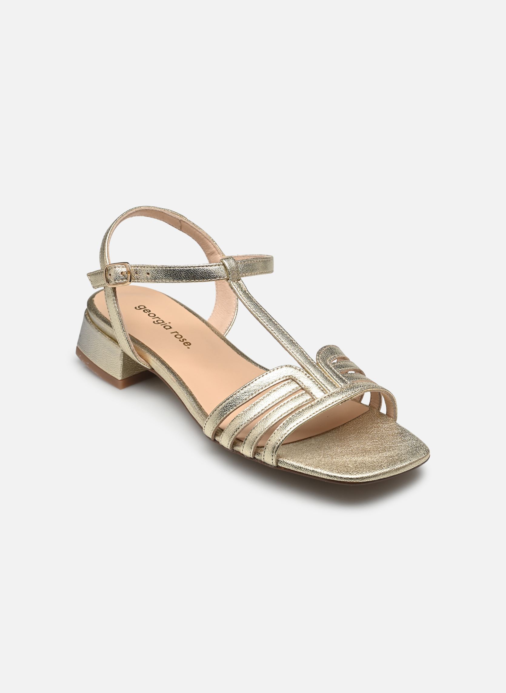 Sandales Loupiote - sandales femme or et bronze Georgia Rose Sandales Loupiote - sandales femme or et bronze OR