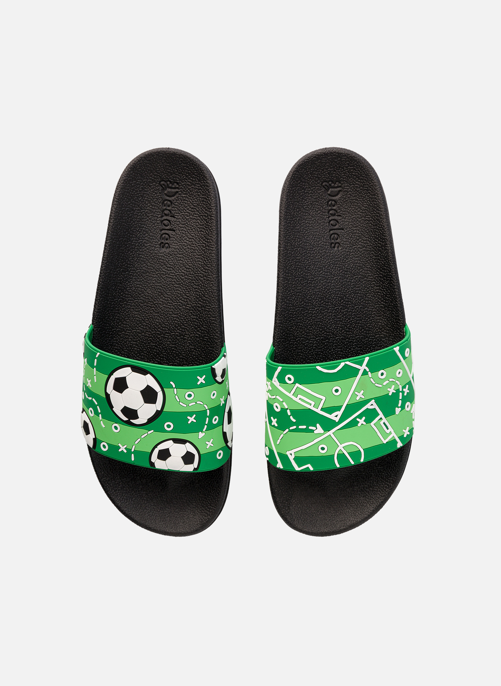 Sandales Claquettes Enfants Terrain De Football fille vert Dedoles Sandales Claquettes Enfants Terrain De Football fille vert Vert