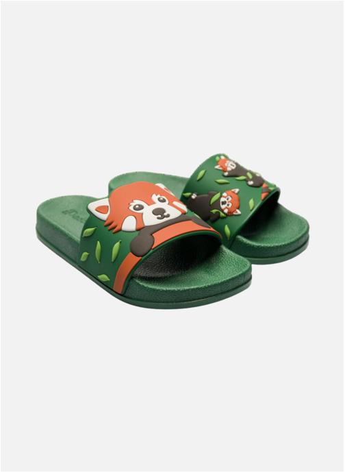 Dedoles Sandales Claquettes Enfants Panda Roux fille vert