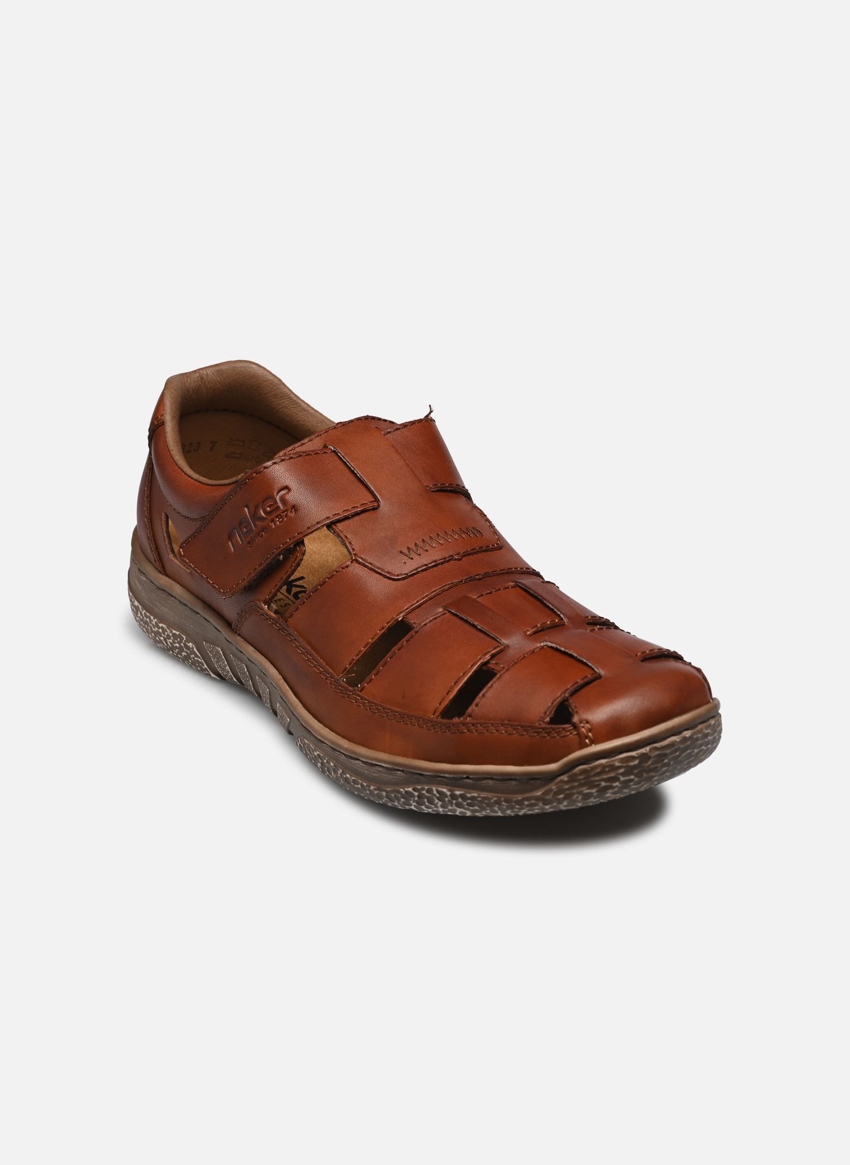 Sandales et mules 03578 homme marron Rieker Sandales et mules 03578 homme marron MARRON