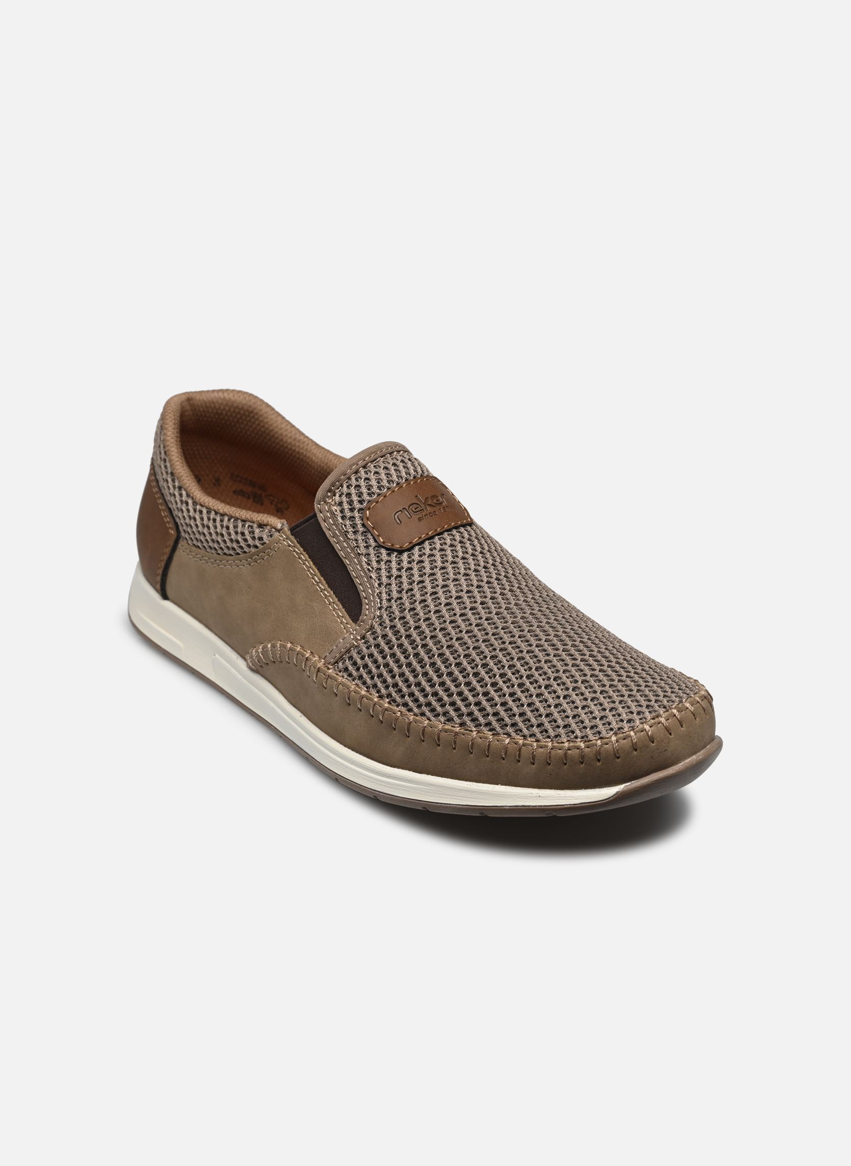Mocassins 11954 homme marron Rieker Mocassins 11954 homme marron BEIGE