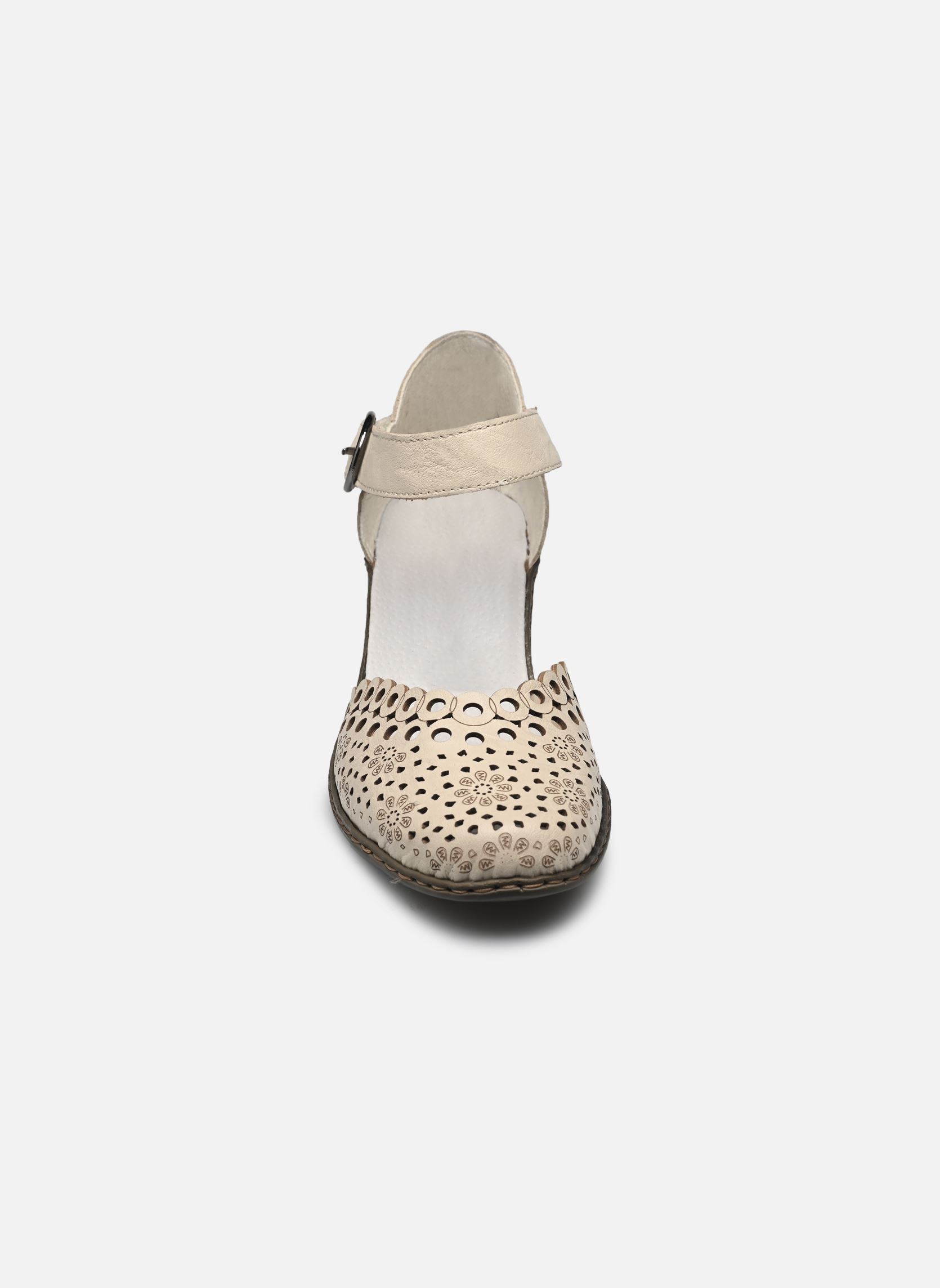 Escarpins à brides 40902 femme beige Rieker Escarpins à brides 40902 femme beige BEIGE