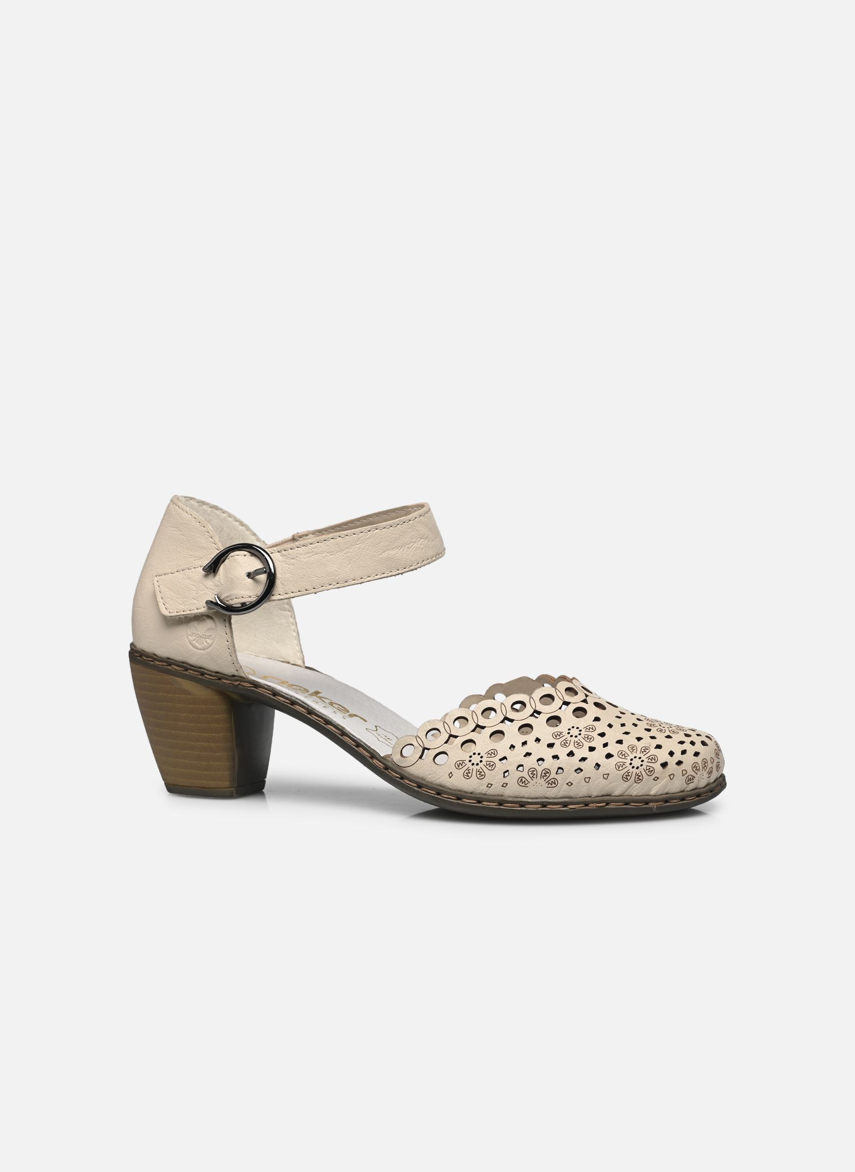 Escarpins à brides 40902 femme beige Rieker Escarpins à brides 40902 femme beige BEIGE