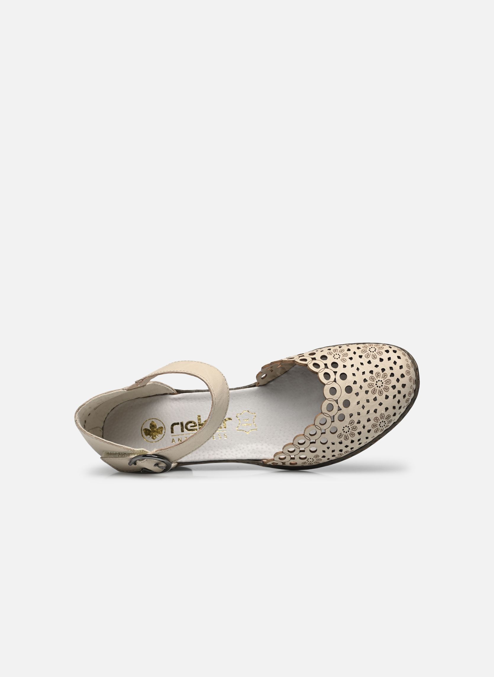 Escarpins à brides 40902 femme beige Rieker Escarpins à brides 40902 femme beige BEIGE