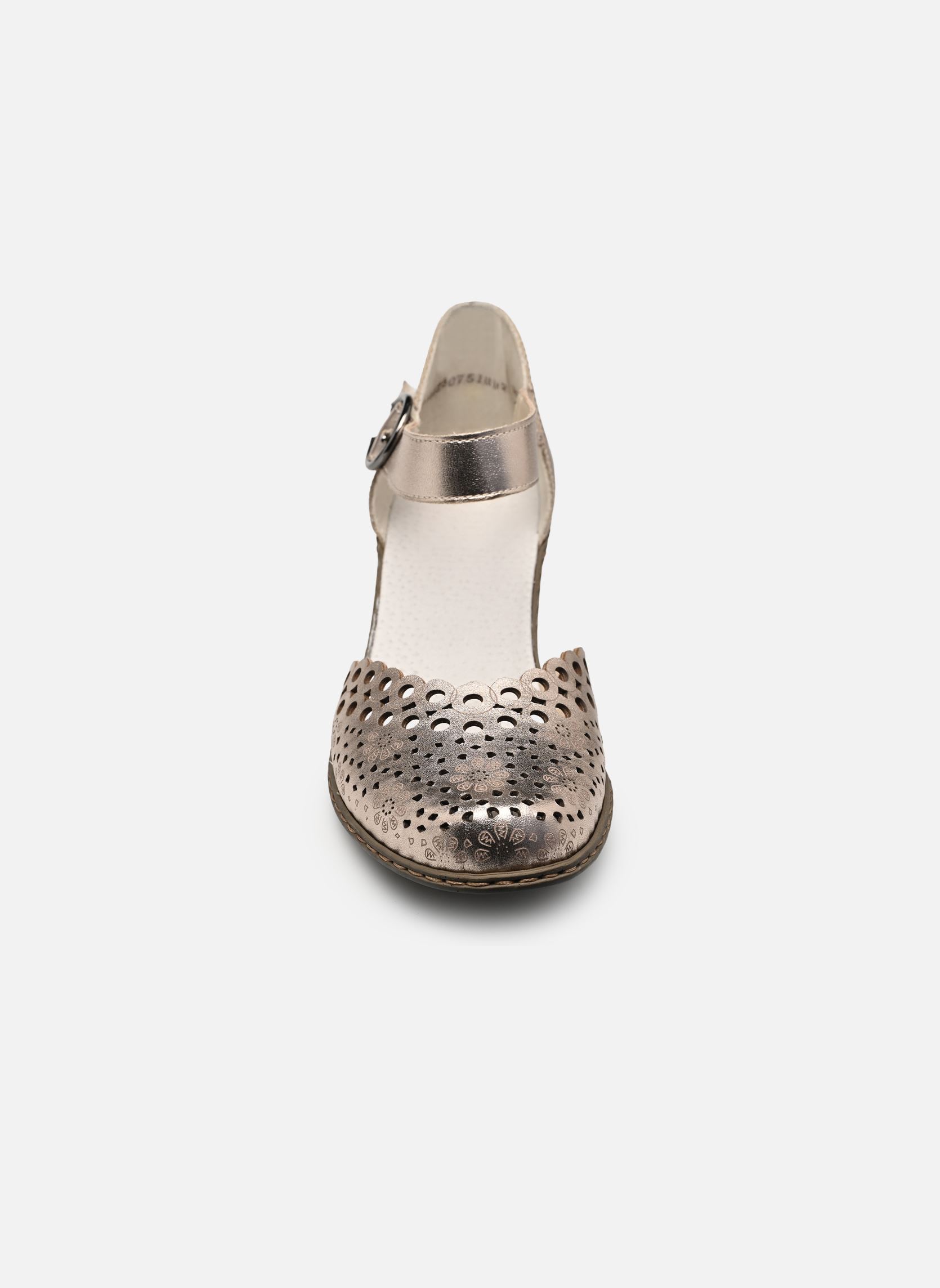 Slingback pumps 40902 dames zilver Rieker Slingback pumps 40902 dames zilver LIGHTBRASS