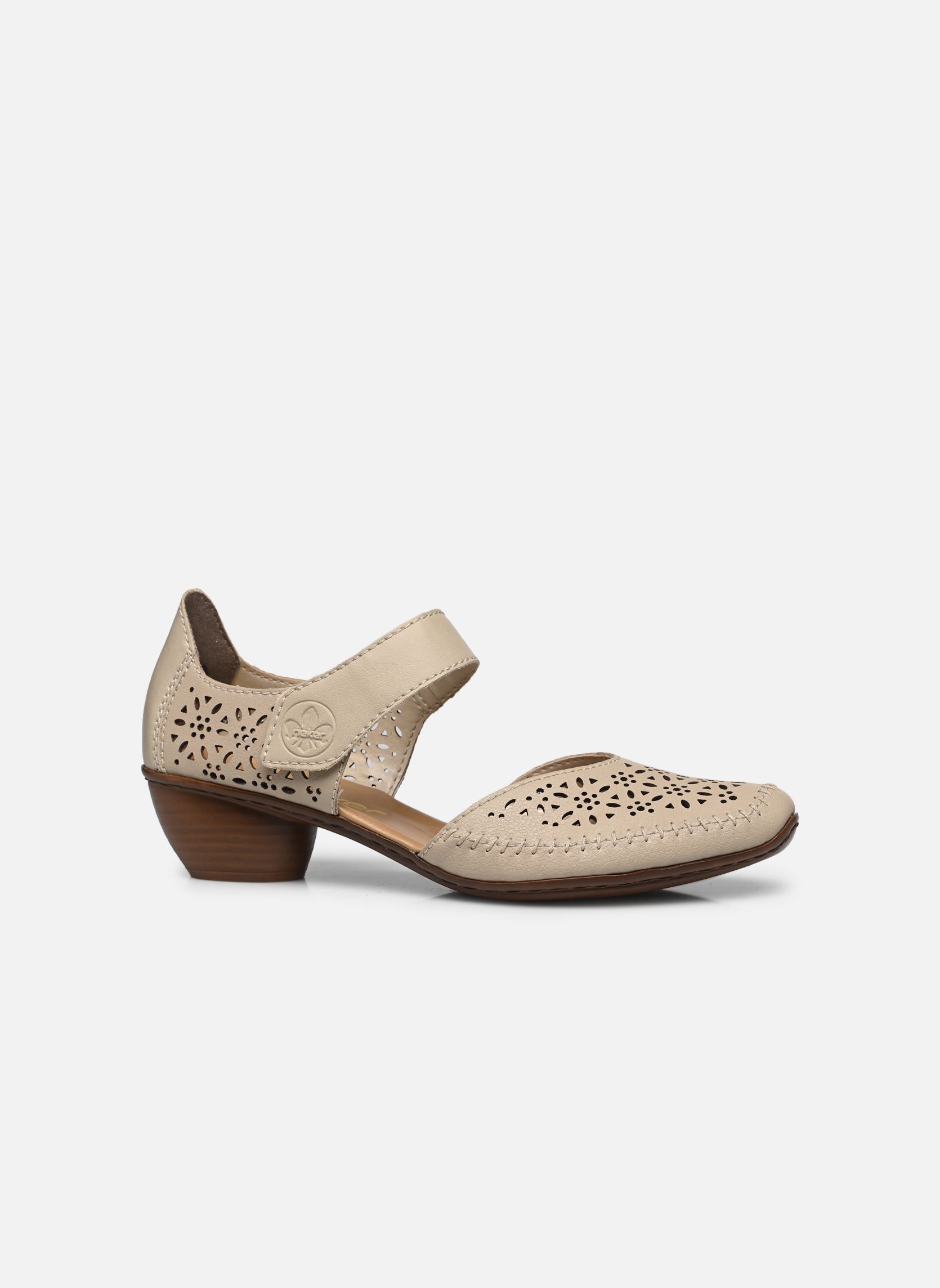 Escarpins à brides 43750 femme beige Rieker Escarpins à brides 43750 femme beige BEIGE
