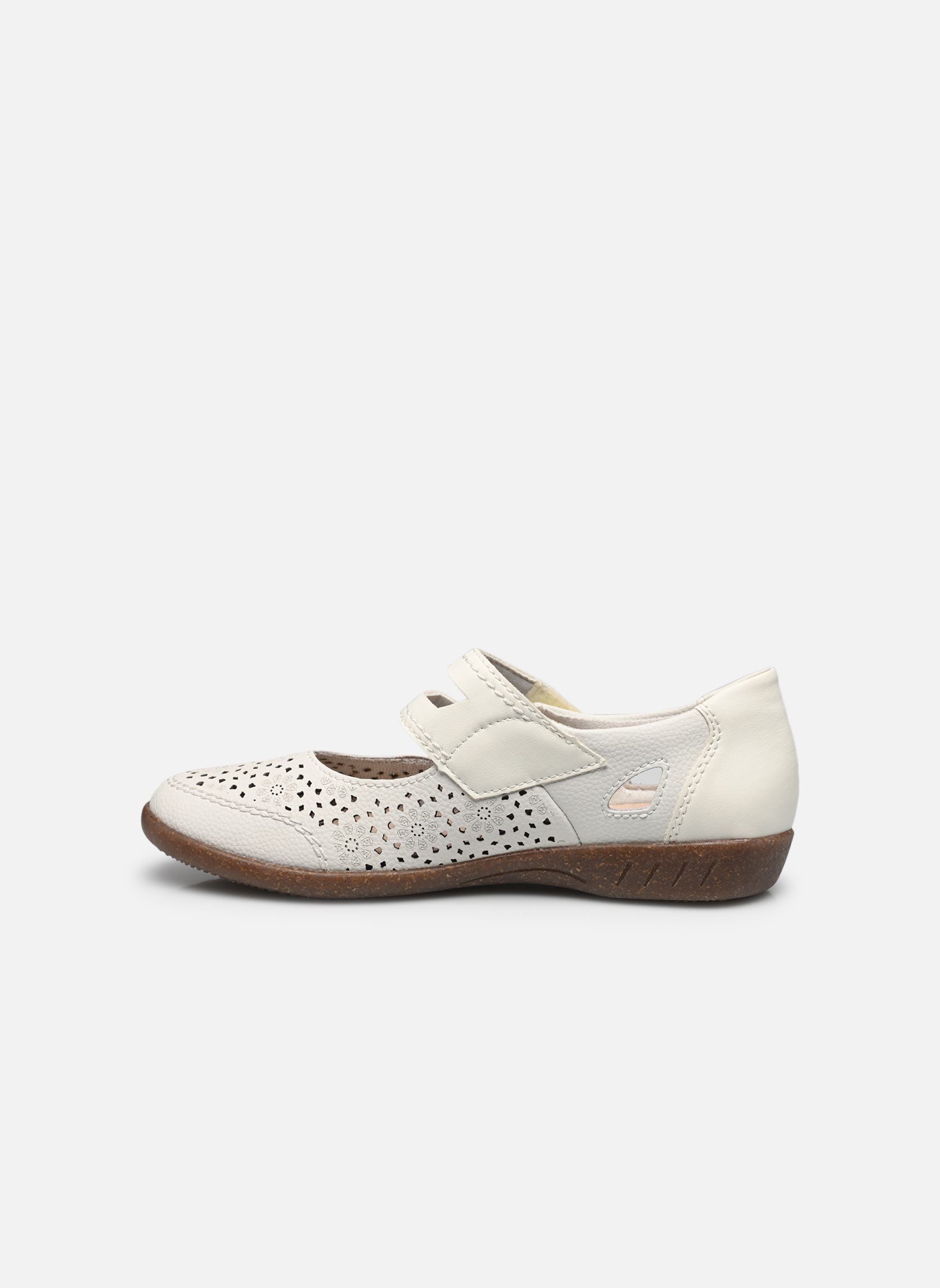Mary Janes 47675 dames wit Rieker Mary Janes 47675 dames wit BLANC